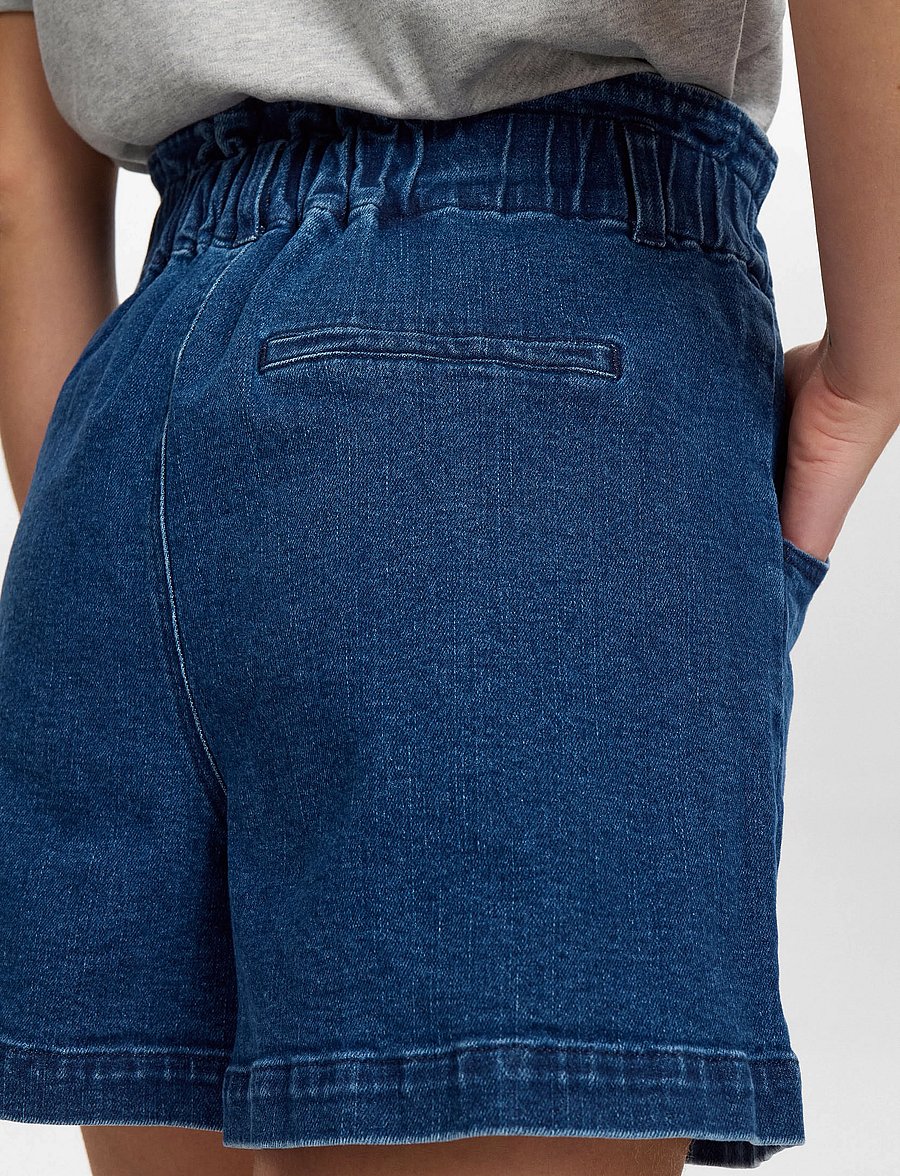 Nümph - NULULU DENIM SHORTS - jorts - medium blue denim - 5