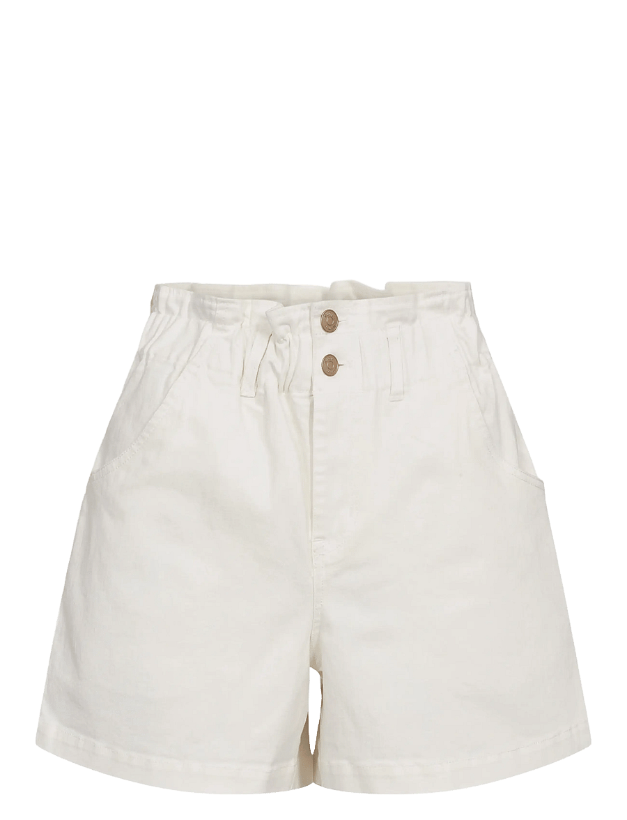 Nümph - NULULU SHORTS - freizeitshorts - bright white - 0