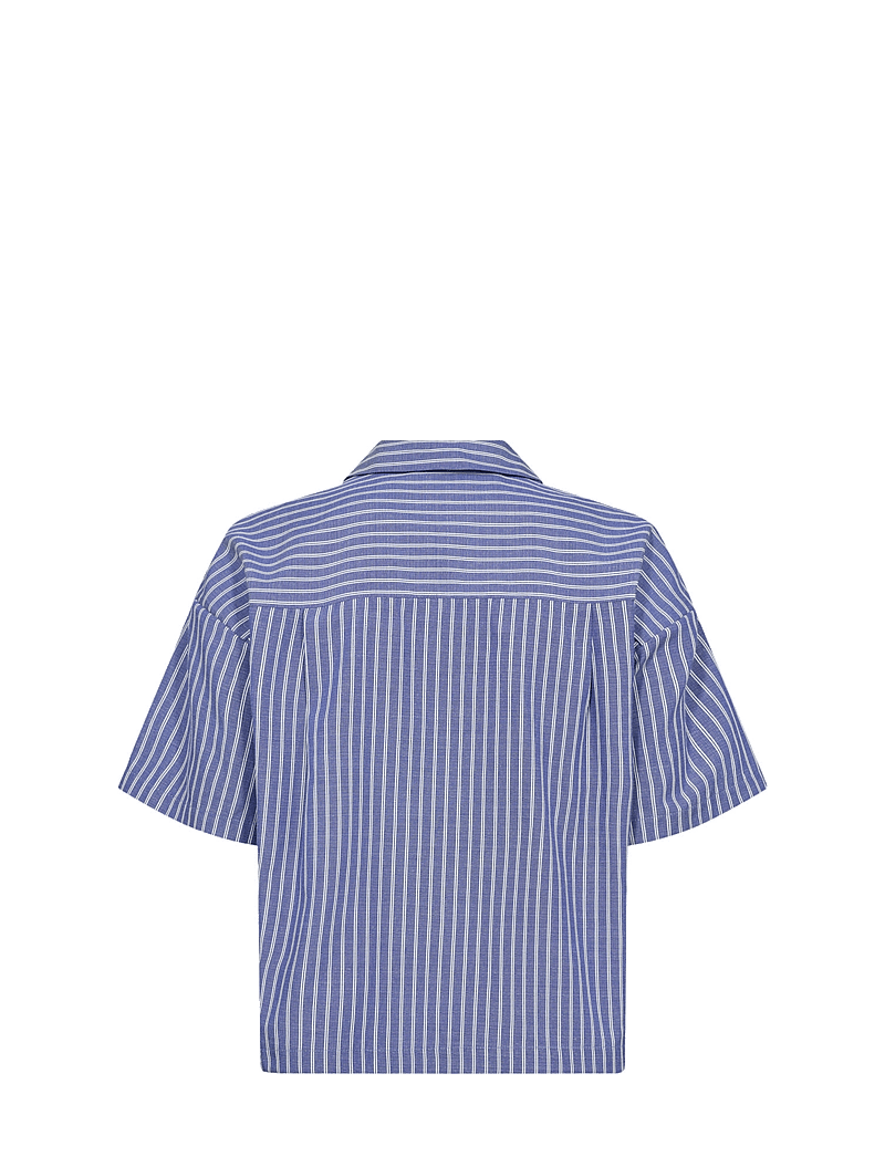 Nümph - NUZALLY SS SHIRT - lühikeste varrukatega pluusid - blueprint - 1