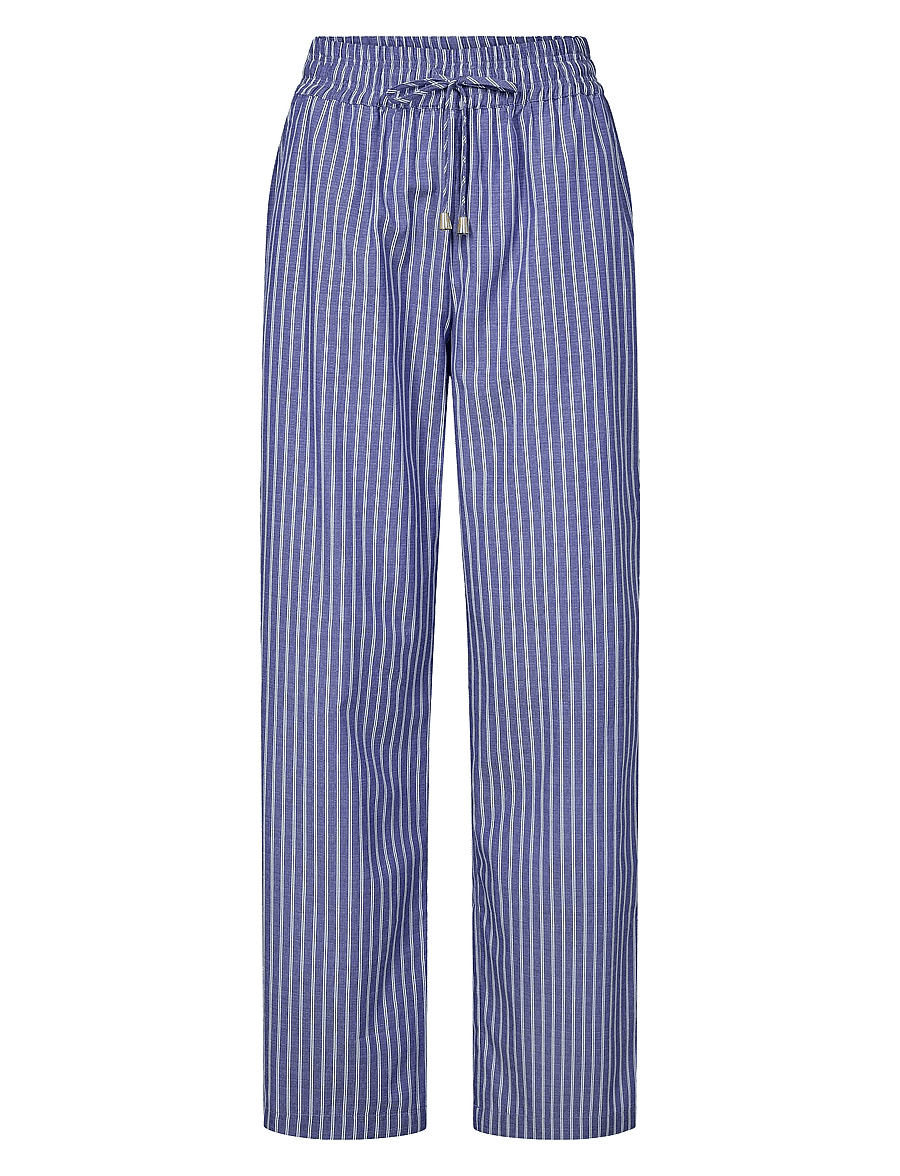 Nümph - NUZALLY PANTS - wide leg trousers - blueprint - 0