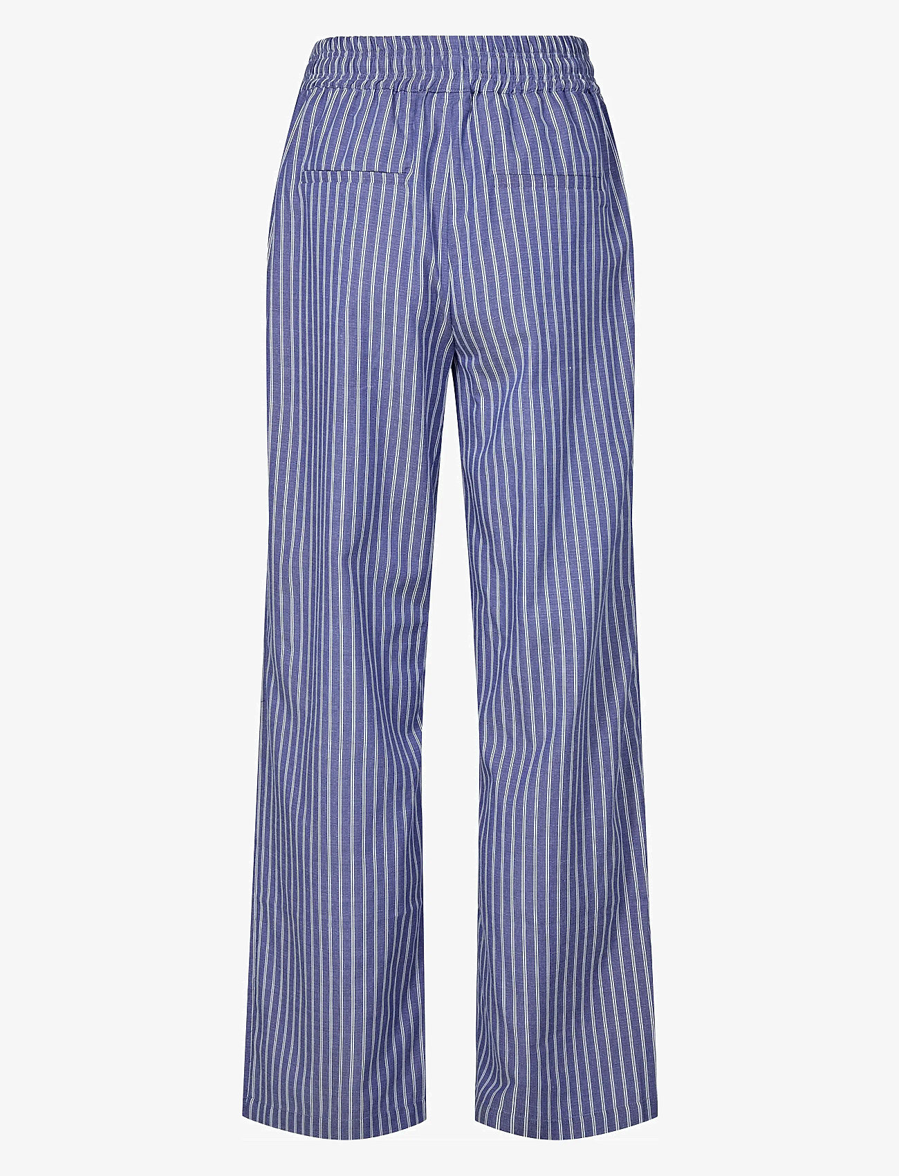 Nümph - NUZALLY PANTS - hosen mit weitem bein - blueprint - 1
