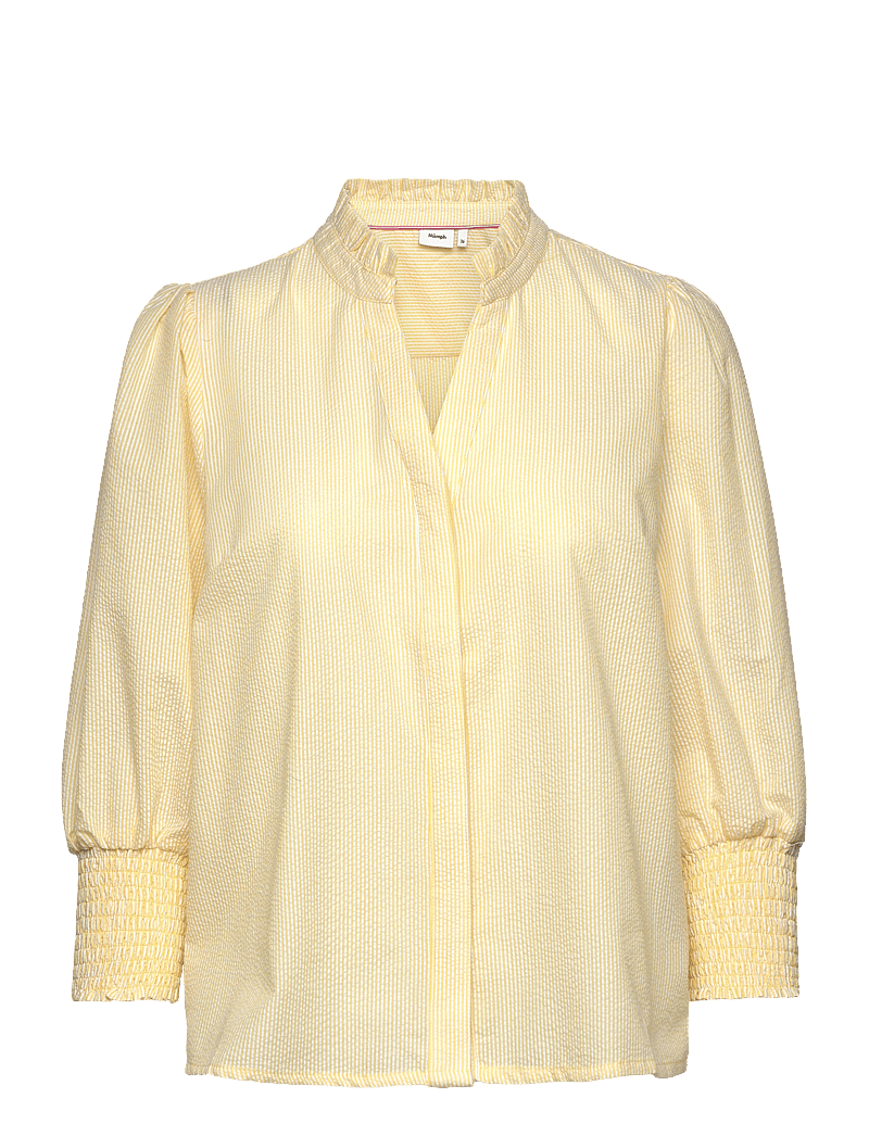 Nümph - NUJANE SHIRT - langärmlige blusen - golden haze - 0