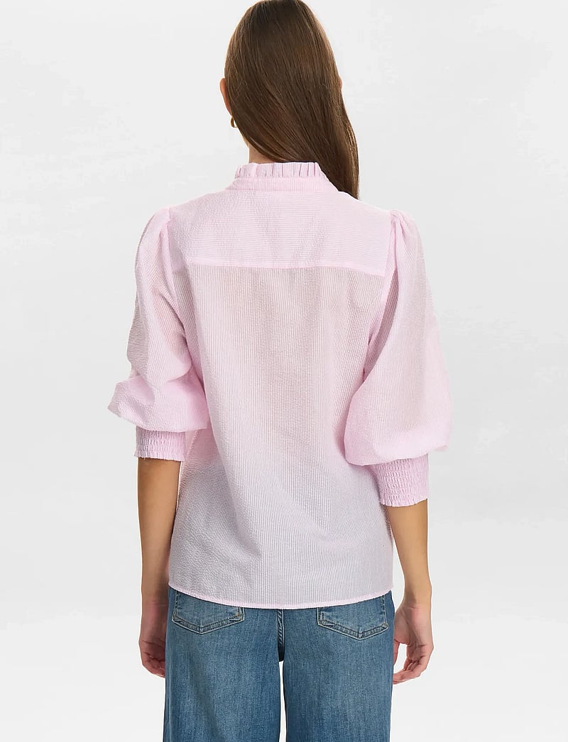 Nümph - NUJANE SHIRT - pikkade varrukatega pluusid - pink lady - 3