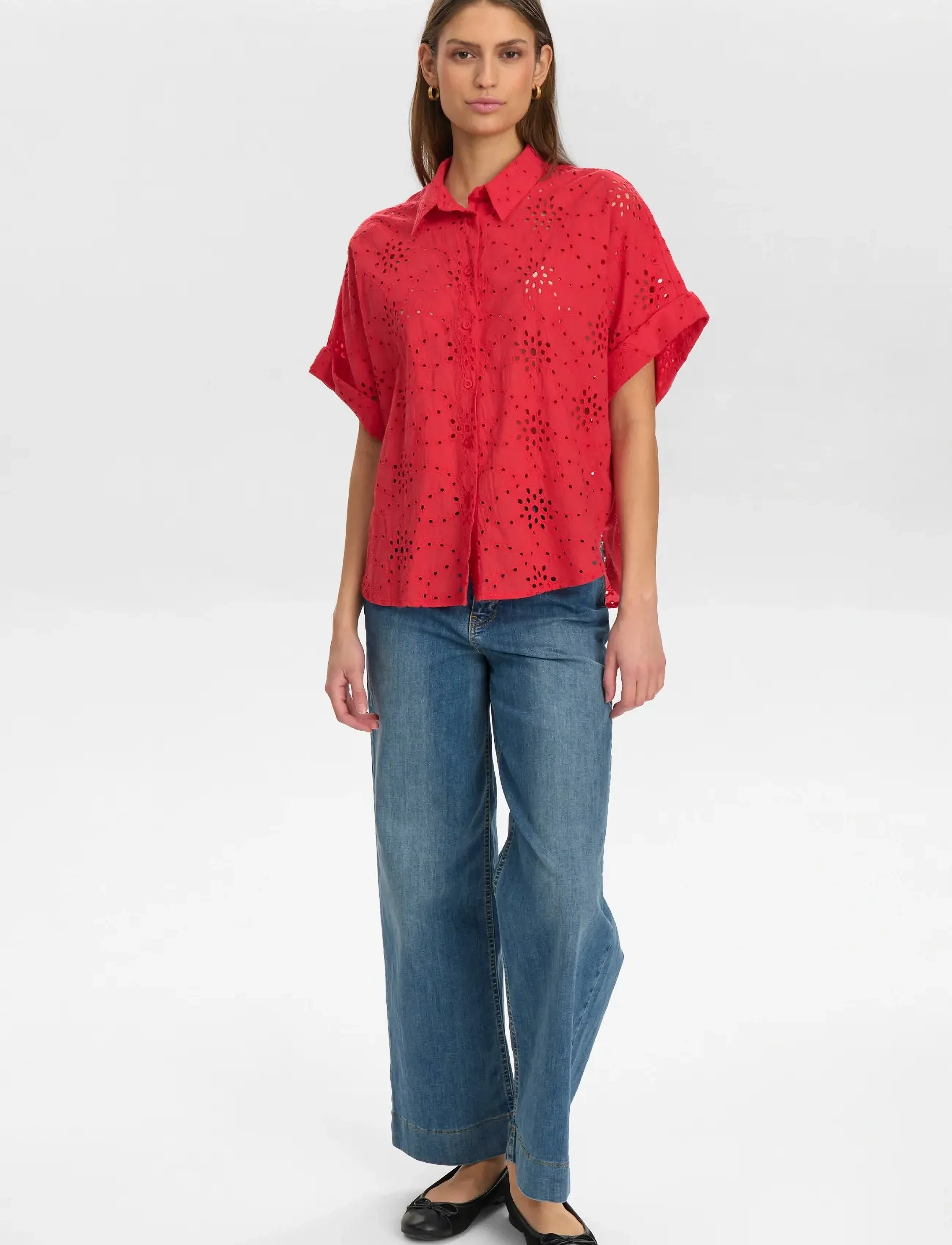 Nümph - NUKARISSA SHIRT - geranium - 4