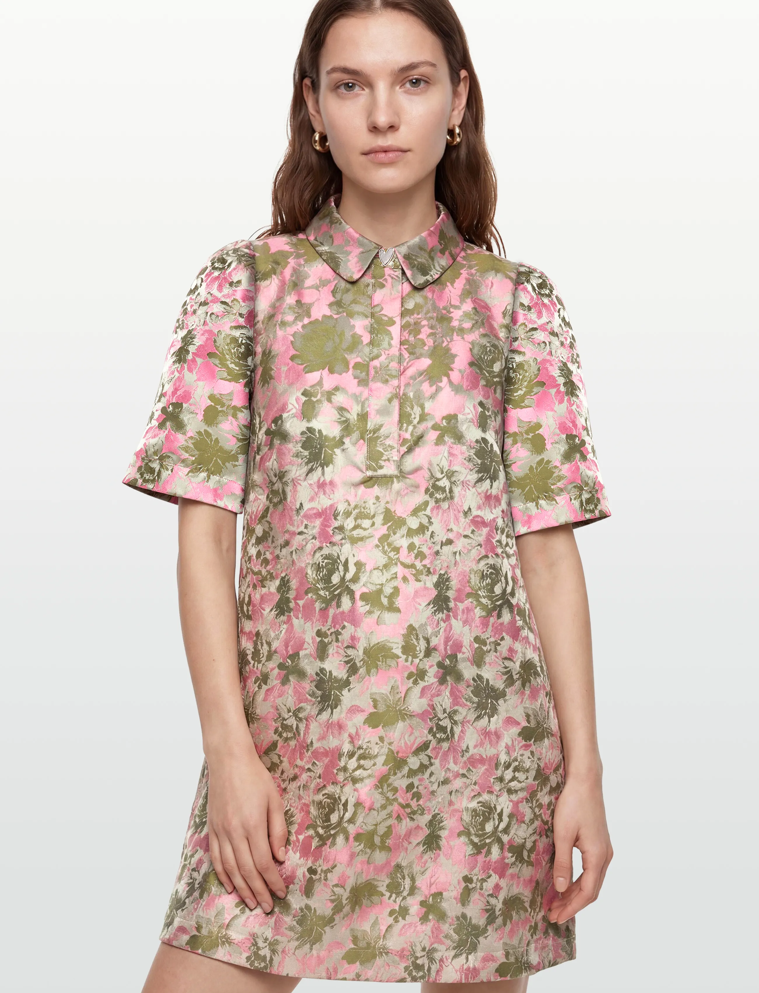 Nümph - NUVIDA DRESS - shirt dresses - pink lady - 3