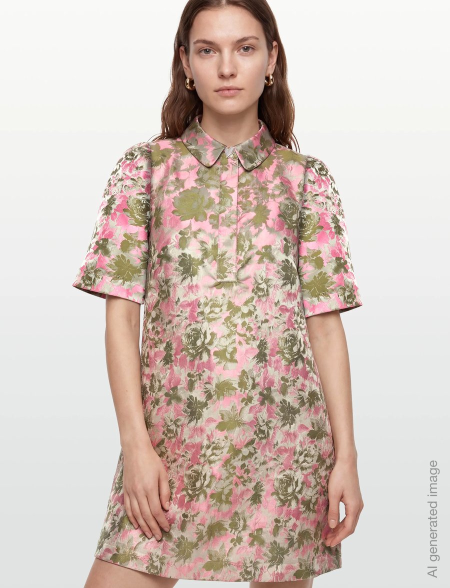 Nümph - NUVIDA DRESS - shirt dresses - pink lady - 3