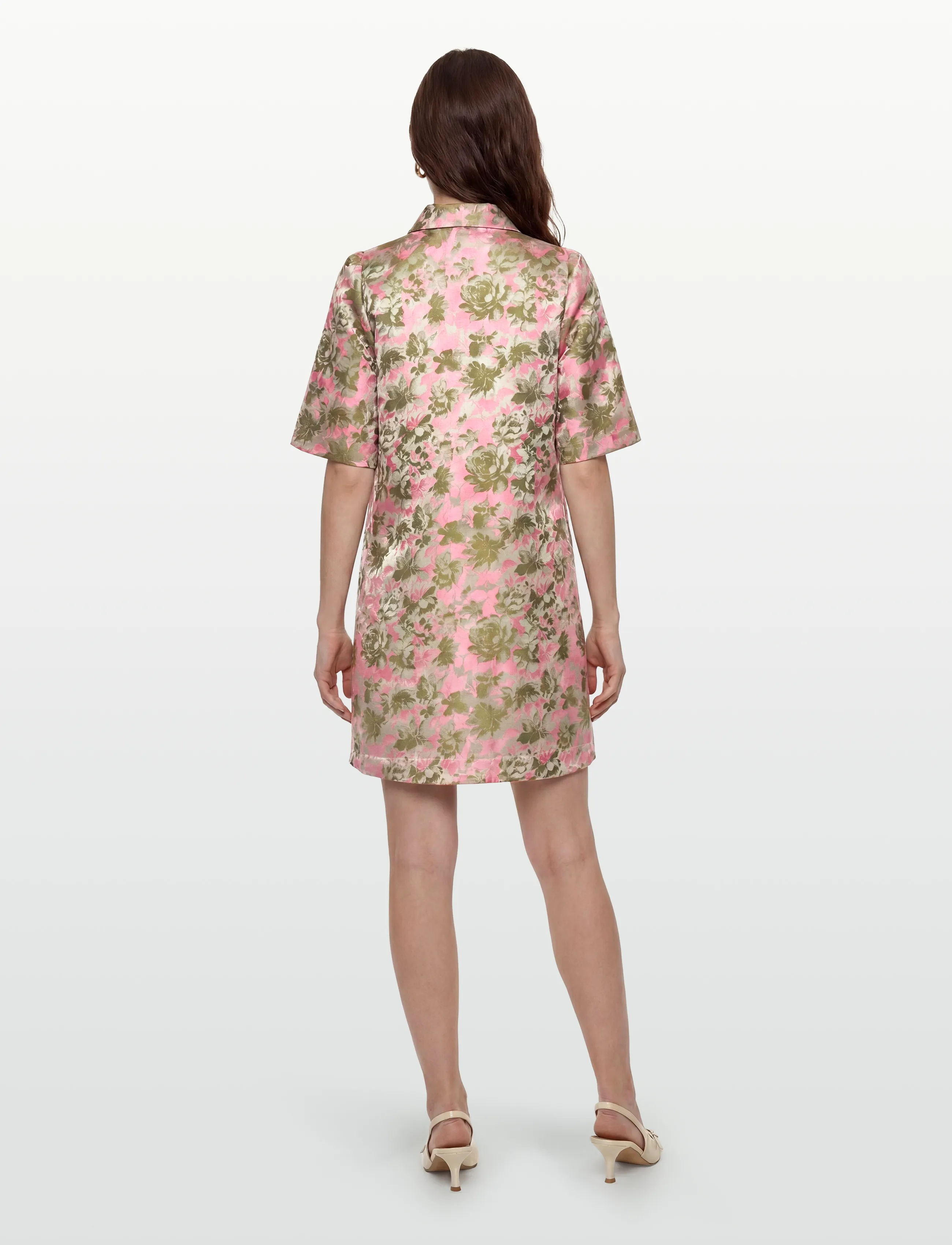 Nümph - NUVIDA DRESS - shirt dresses - pink lady - 4