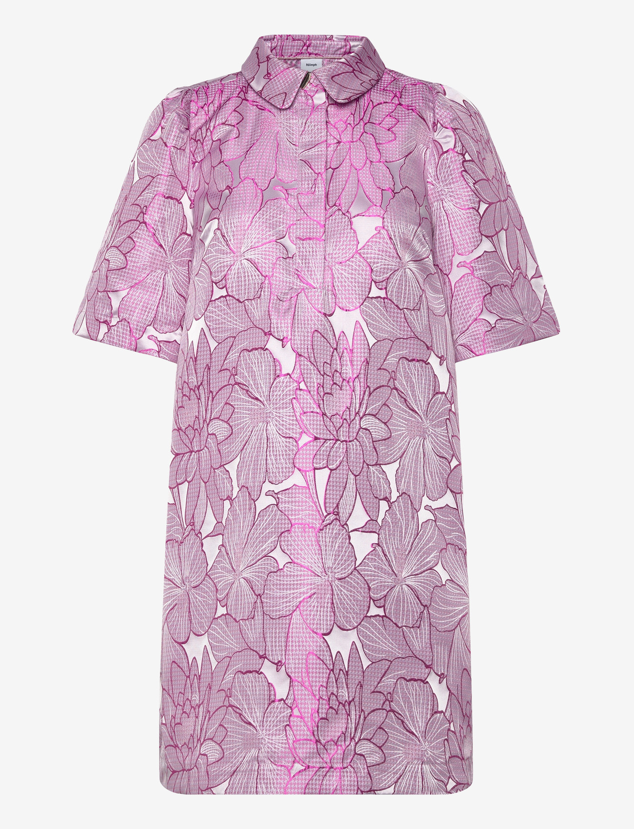 Nümph - NUVIDA DRESS - hemdkleider - super pink - 1