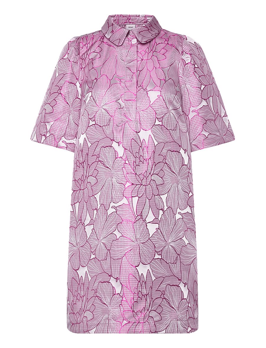 Nümph - NUVIDA DRESS - shirt dresses - super pink - 1
