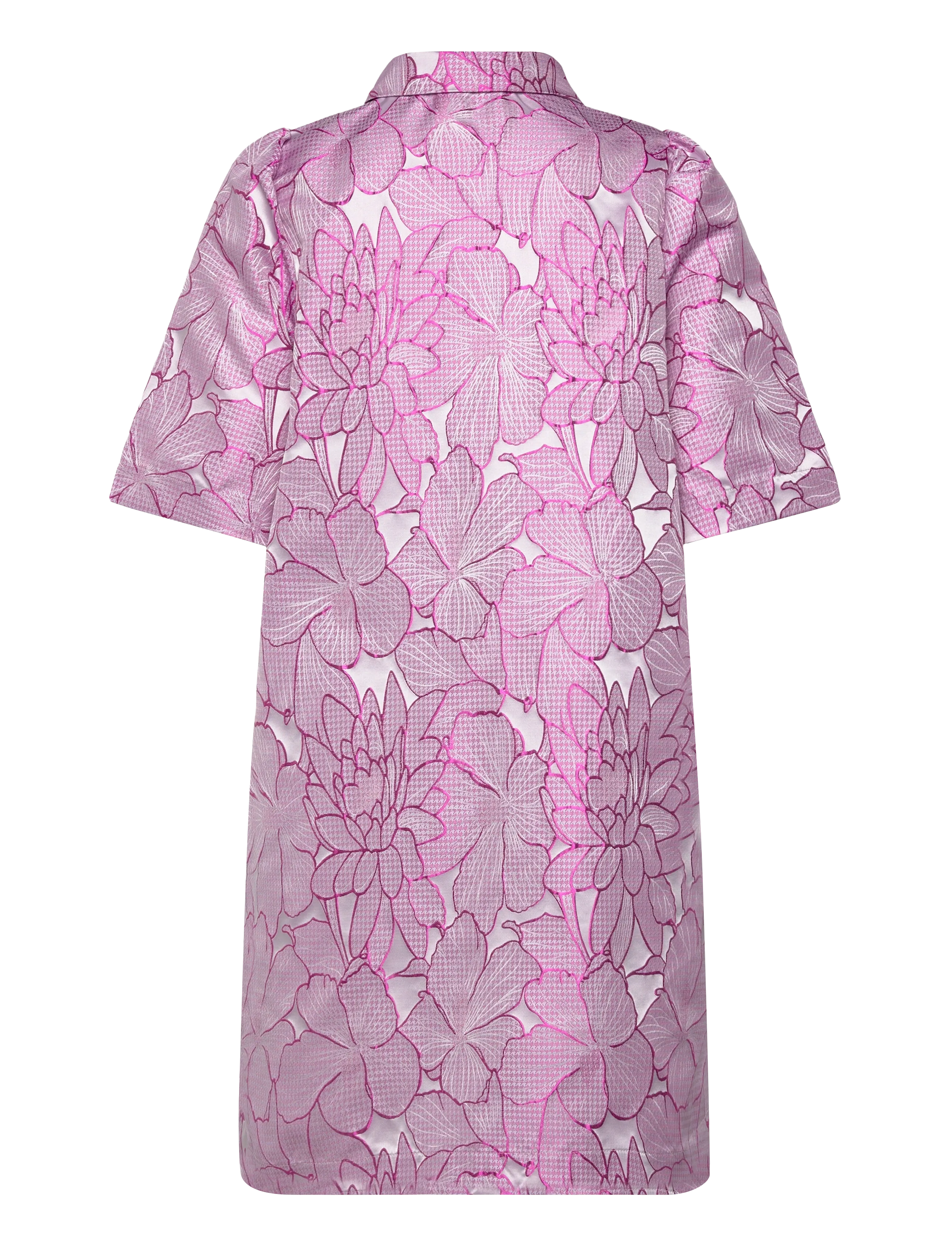 Nümph - NUVIDA DRESS - hemdkleider - super pink - 2