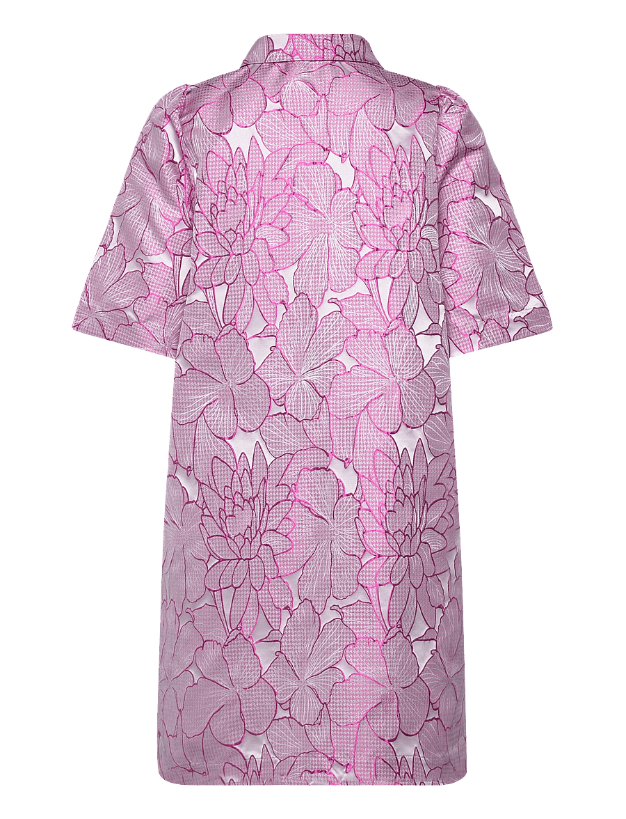 Nümph - NUVIDA DRESS - shirt dresses - super pink - 2