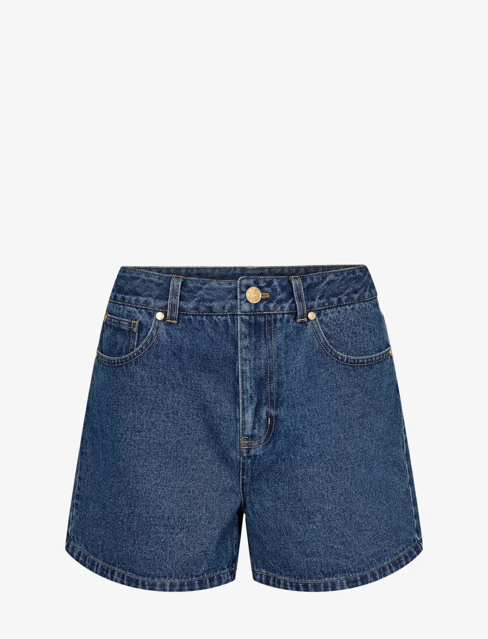 Nümph - NUVIRGINIA DENIM SHORTS - jorts - dark blue denim - 1