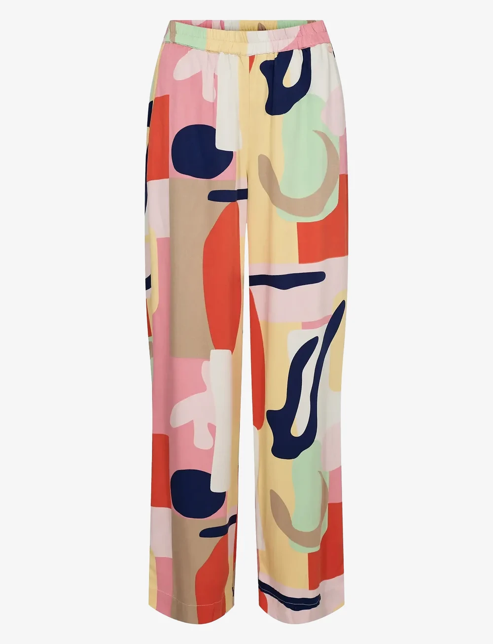 Nümph - NUULRIKA PANTS - hosen mit weitem bein - flamingo pink - 1