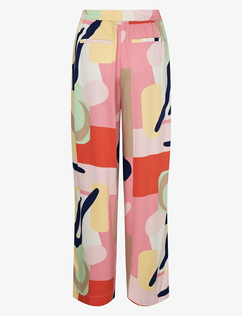 Nümph - NUULRIKA PANTS - hosen mit weitem bein - flamingo pink - 2