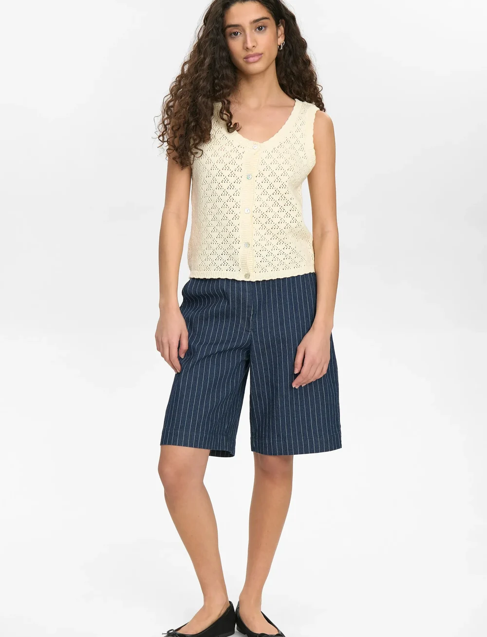 Nümph - NUDARWINA TOP - cardigans - cloud dancer - 4