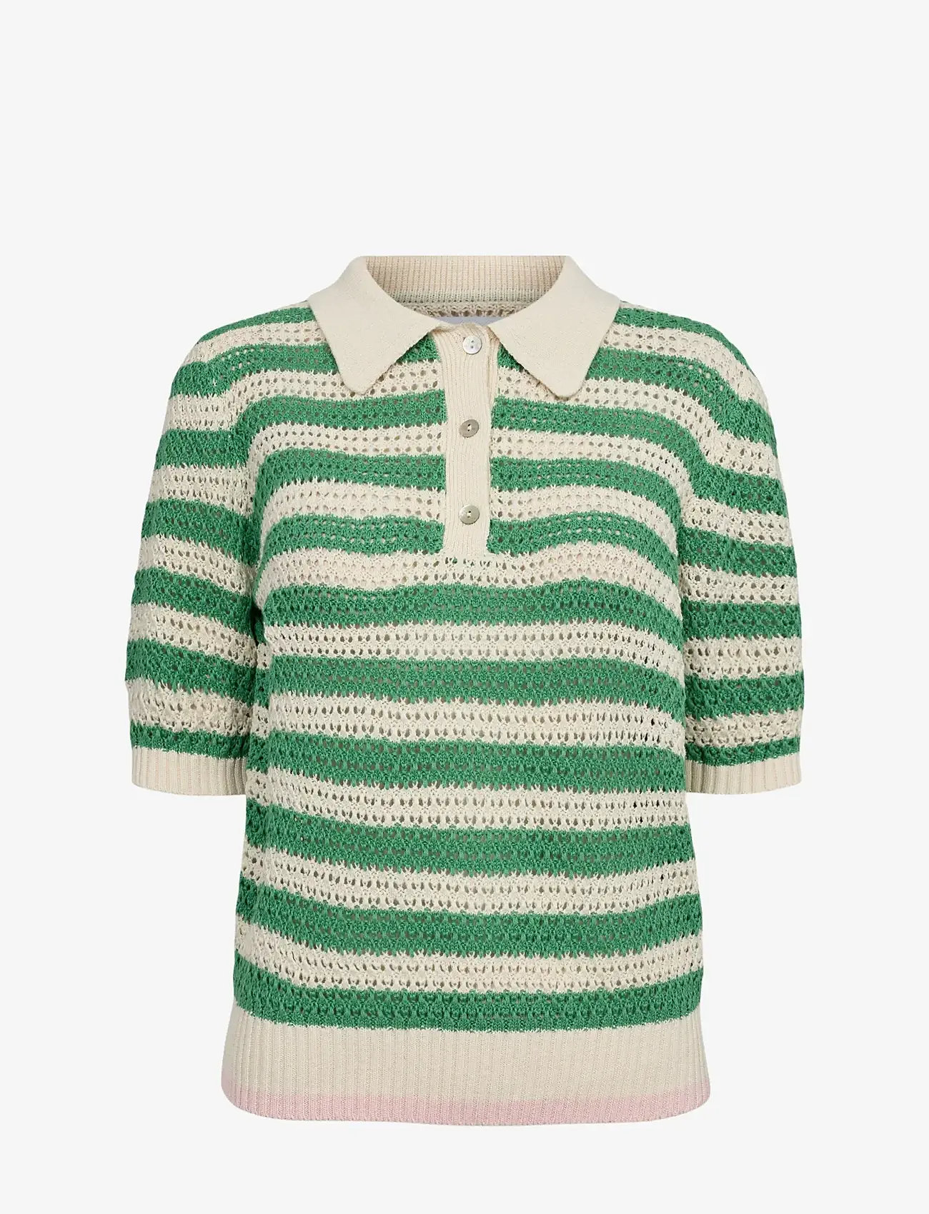 Nümph - NUVILLIA SS PULLOVER - green spruce - 0