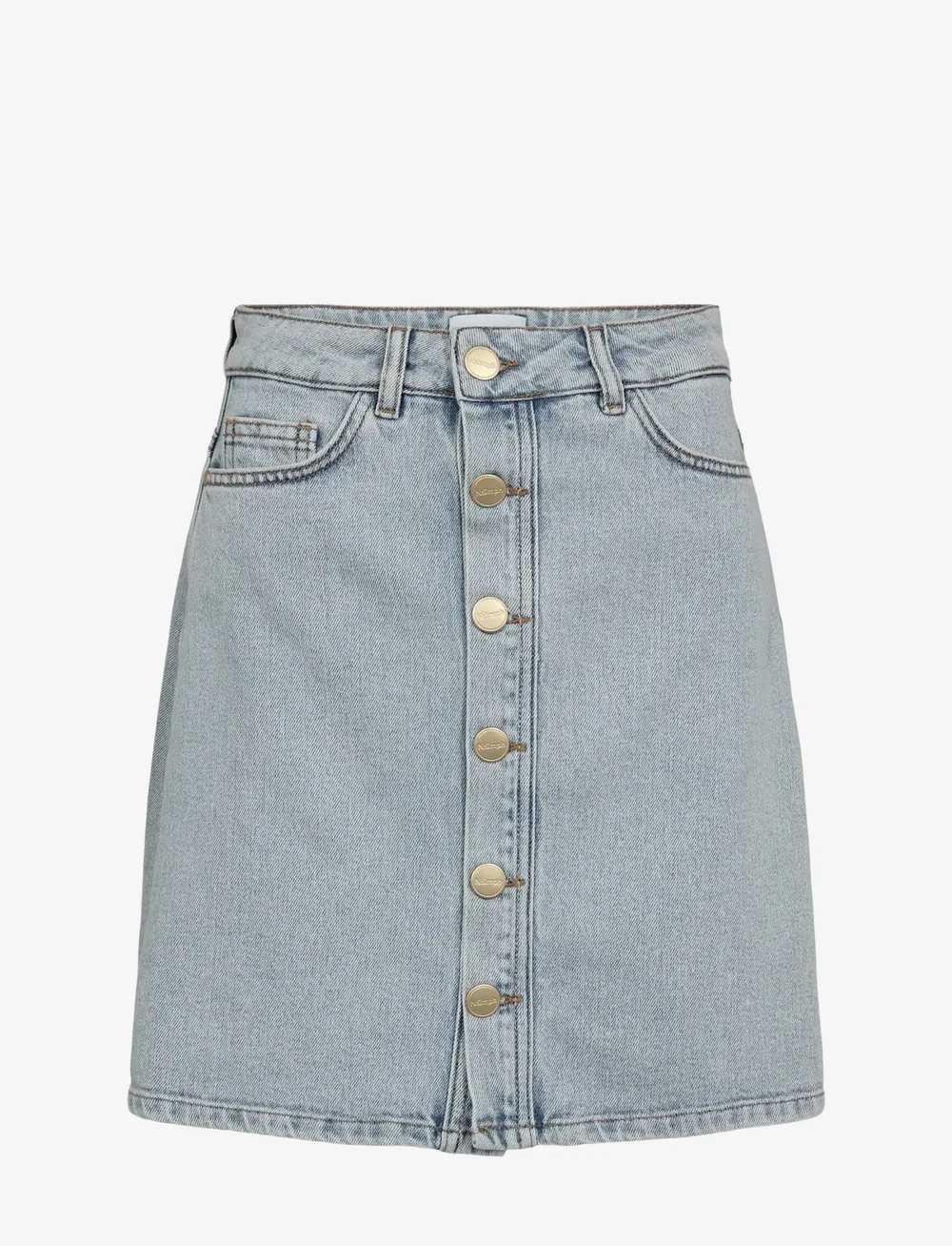 Nümph - NUTORONTO SKIRT - denimnederdele - light blue denim - 0