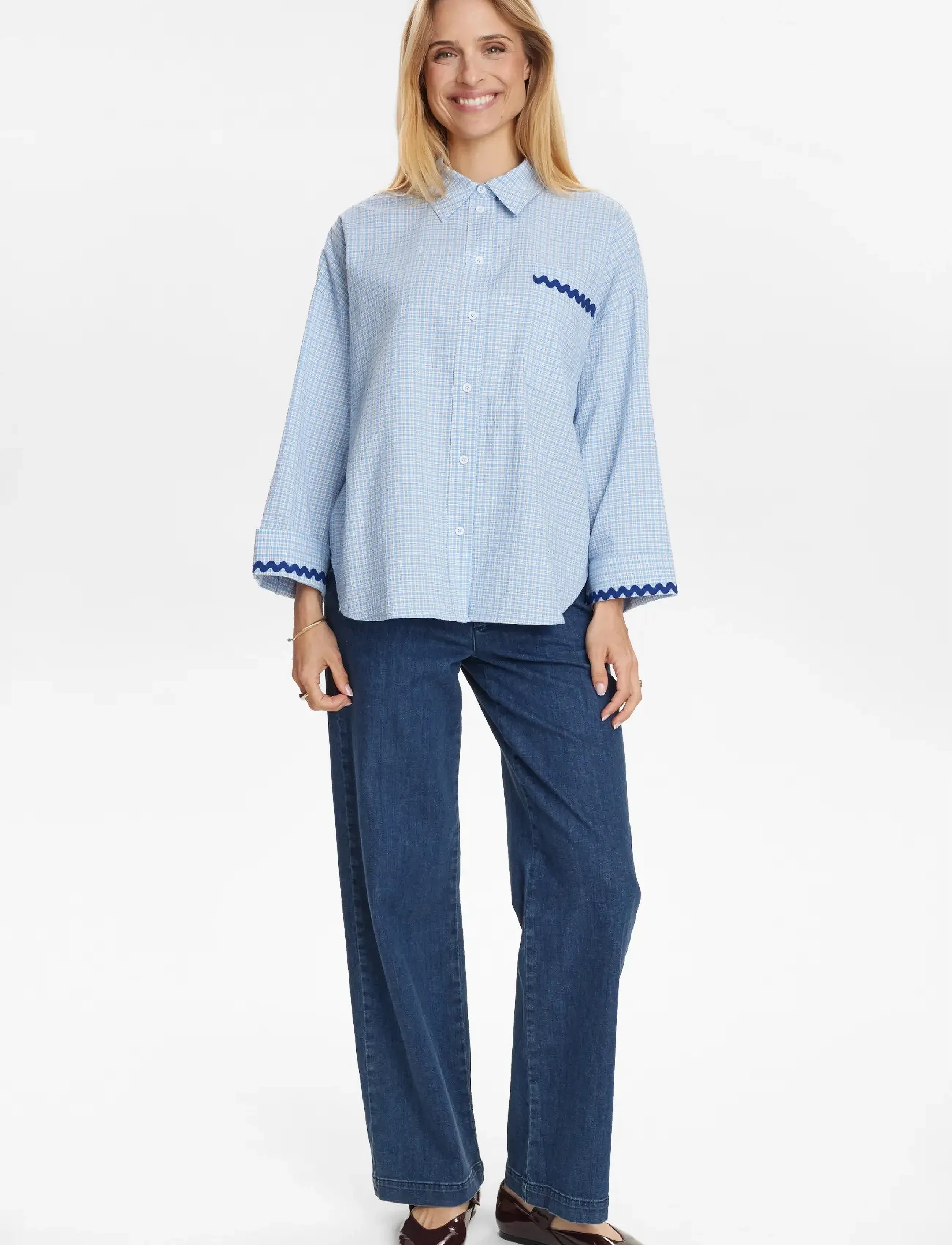 Nümph - NUYAZMIN SHIRT - little boy blue - 4