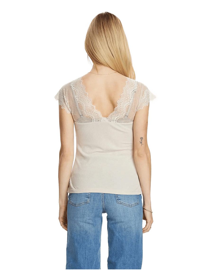 Nümph - NUSIRRI TOP - t-shirts - gray morn - 1