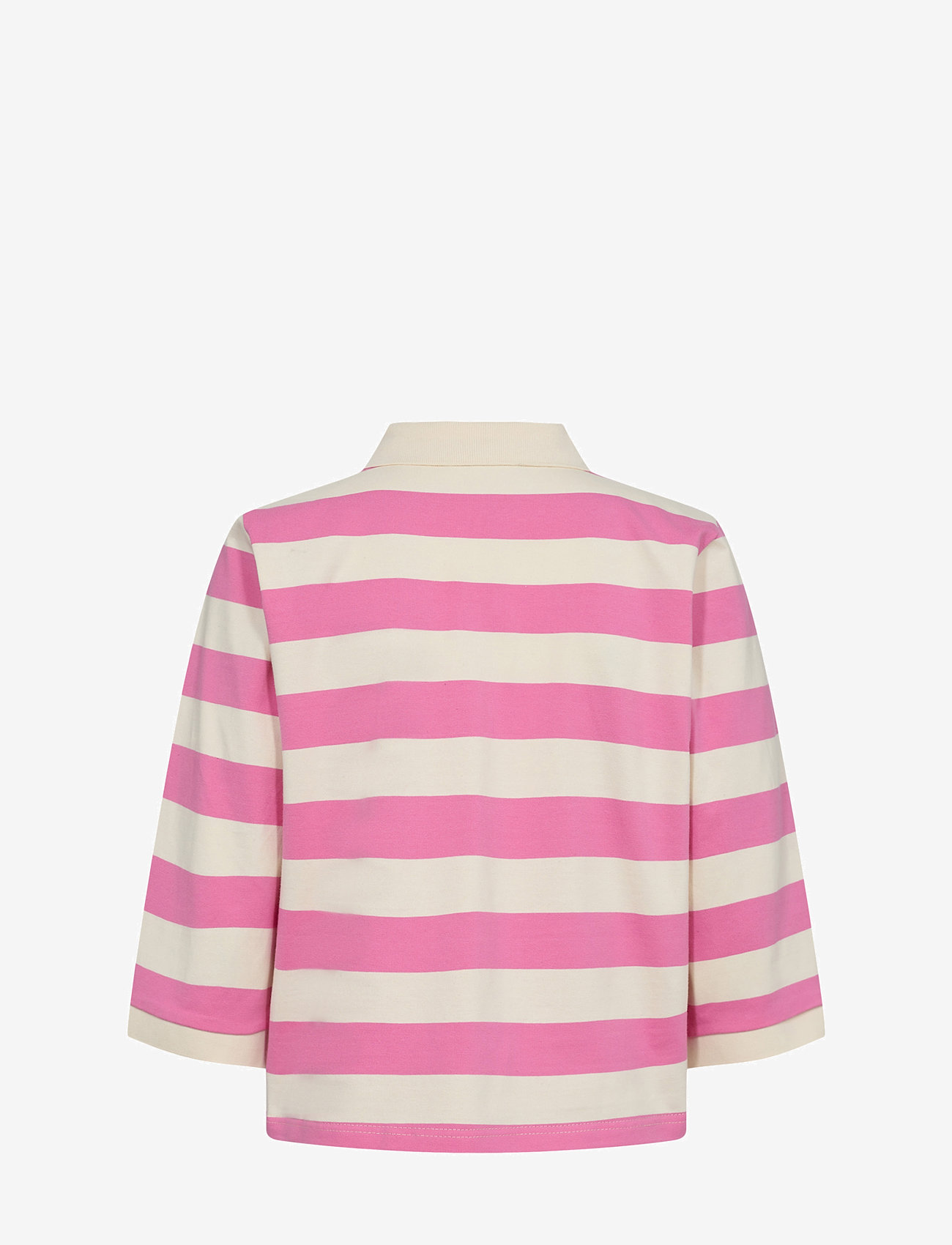 Nümph - NUVINDY POLO PULLOVER - t-särgid - pink carnation - 1