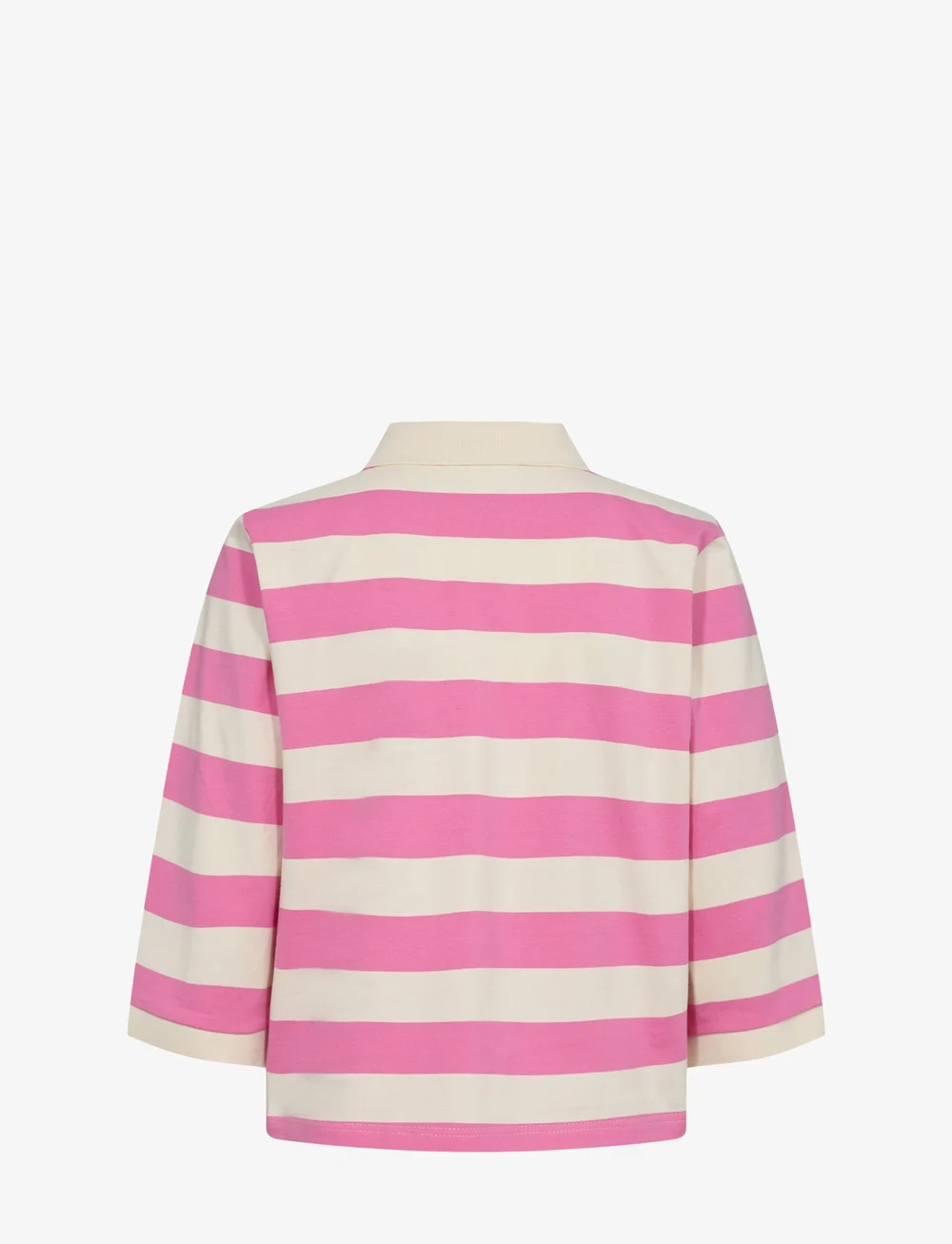 Nümph - NUVINDY POLO PULLOVER - t-shirts - pink carnation - 1