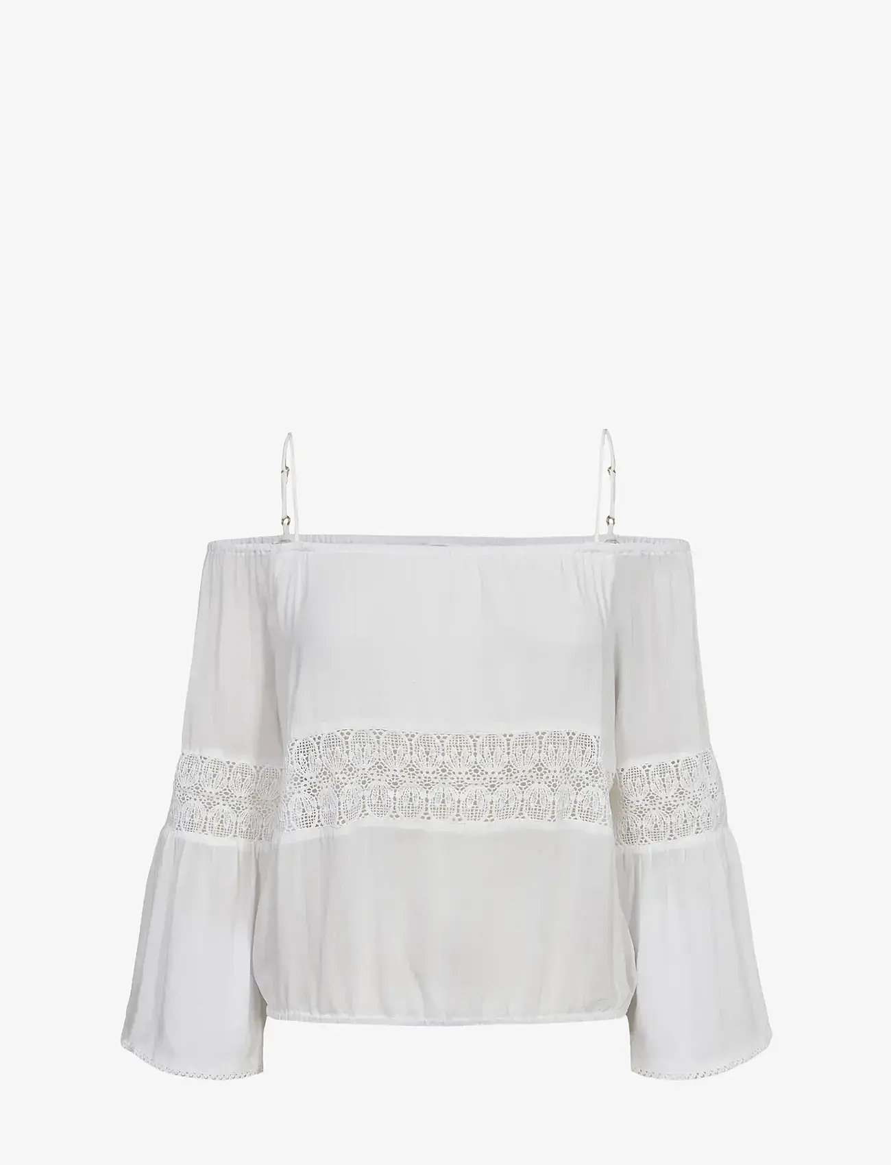 Nümph - NUGAYA SHIRT - long-sleeved tops - bright white - 0