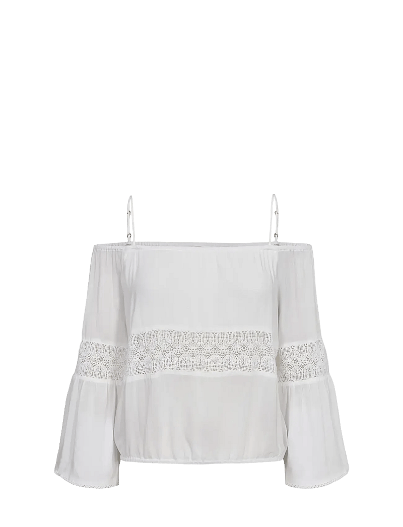 Nümph - NUGAYA SHIRT - t-shirts met lange mouwen - bright white - 0
