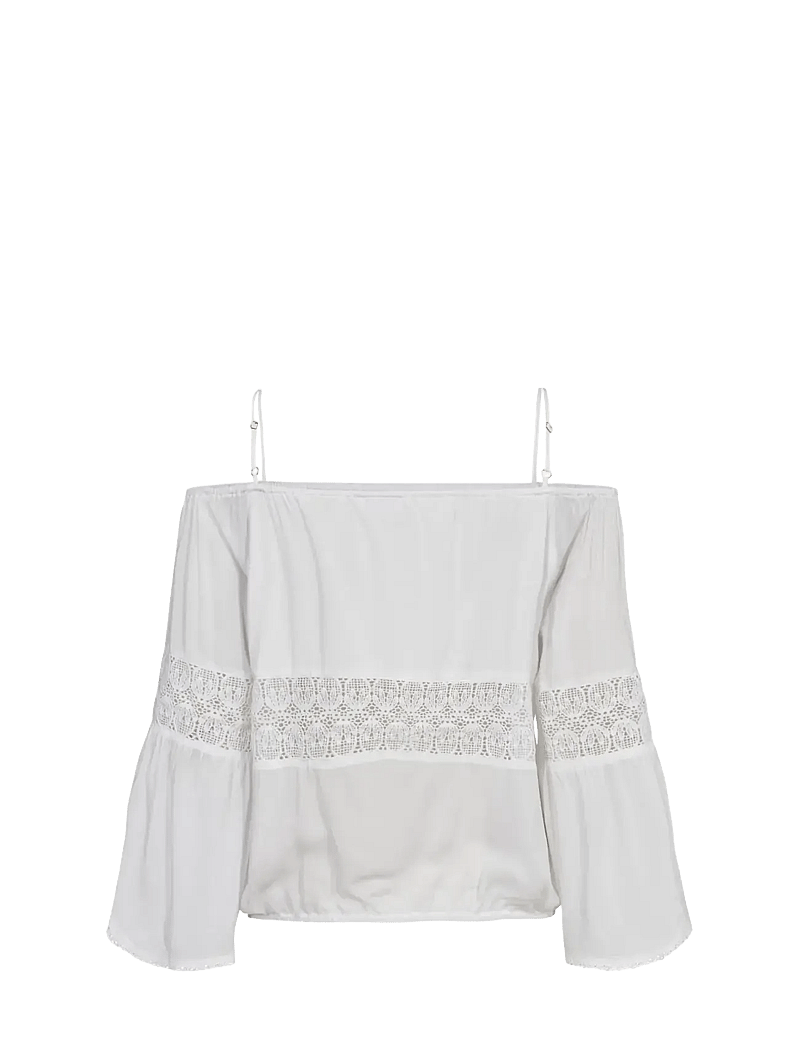 Nümph - NUGAYA SHIRT - t-shirts met lange mouwen - bright white - 1