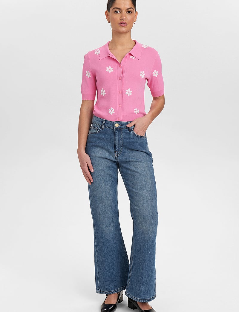 Nümph - NULONDON JEANS SHORT - vida jeans - med. blue washed denim - 4