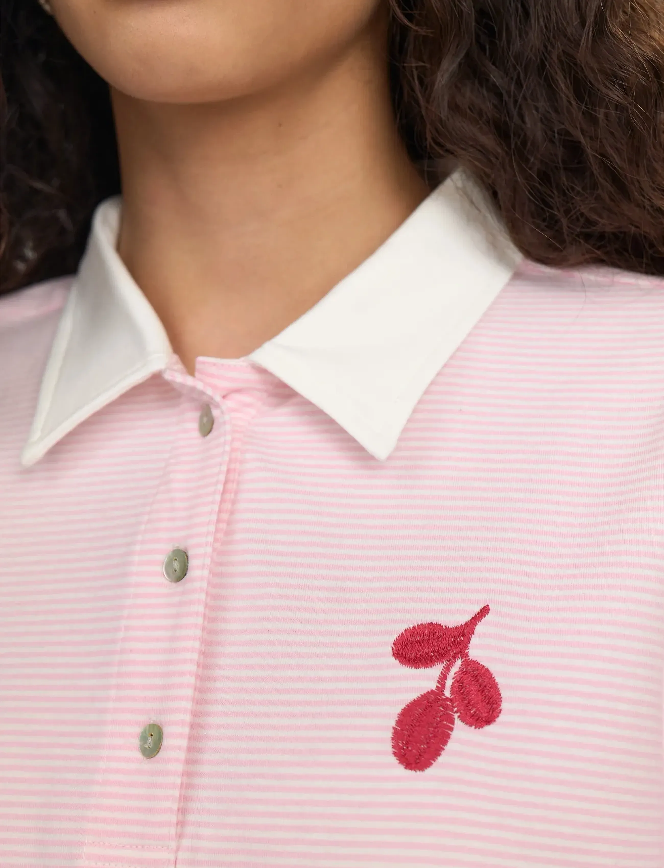 Nümph - NUPIPPI SS POLO - polo's - blushing bride ( icy pink) - 5