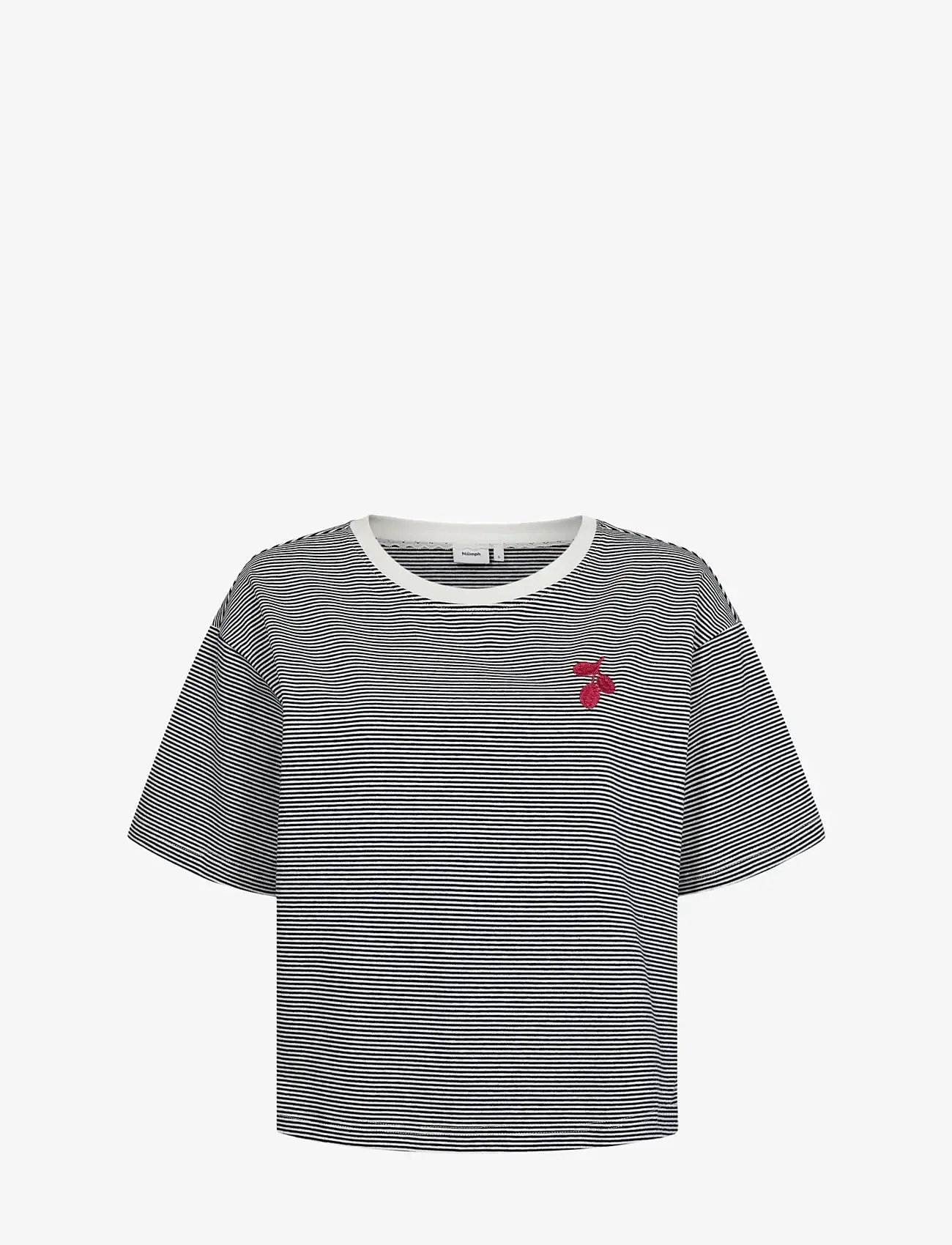 Nümph - NUPIPPI T-SHIRT - t-shirts - dark sapphire - 0