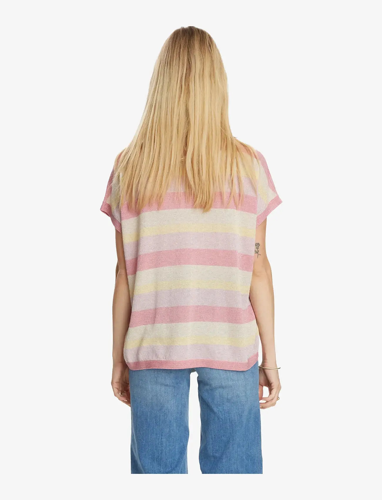 Nümph - NUMILVA DARLENE PULLOVER - autumn clothing - flamingo pink - 1