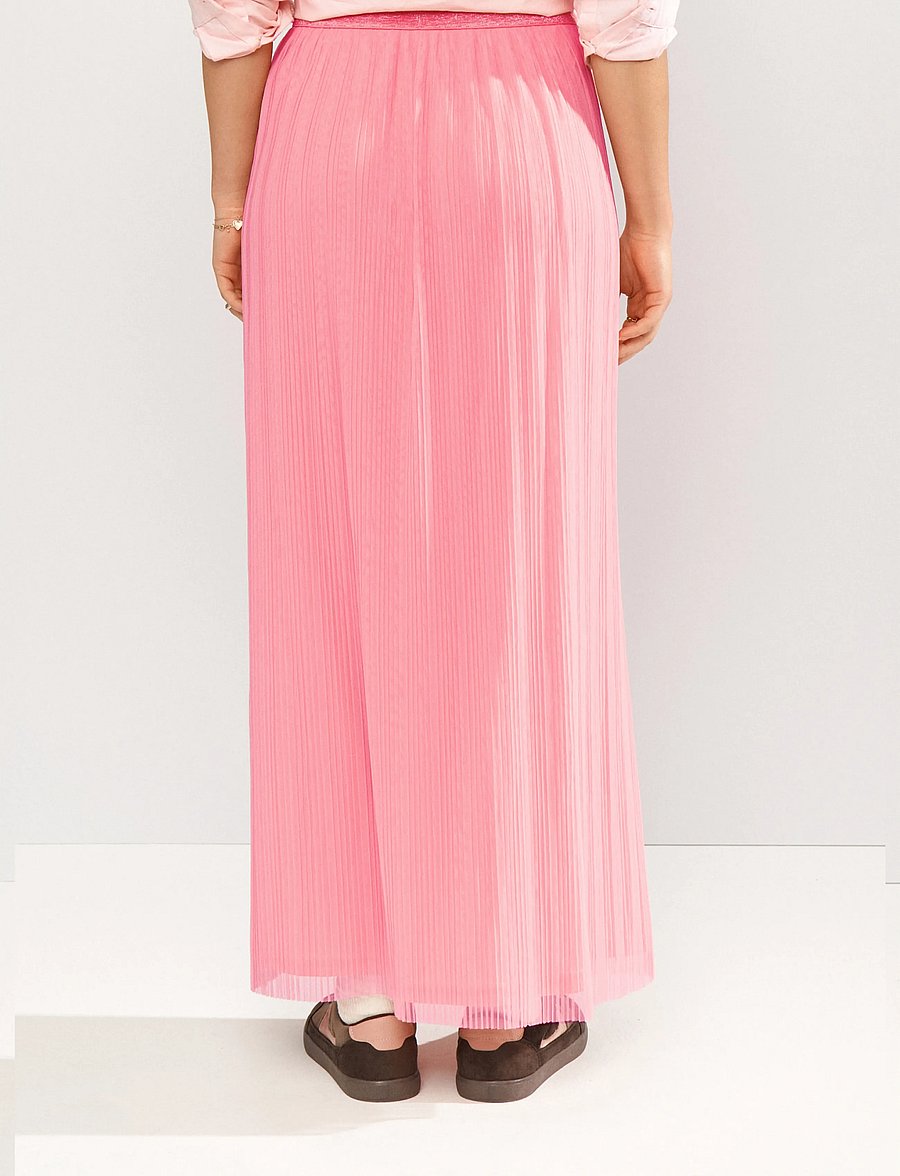 Nümph - NUMEA LONG SKIRT - faltenröcke - peony - 0