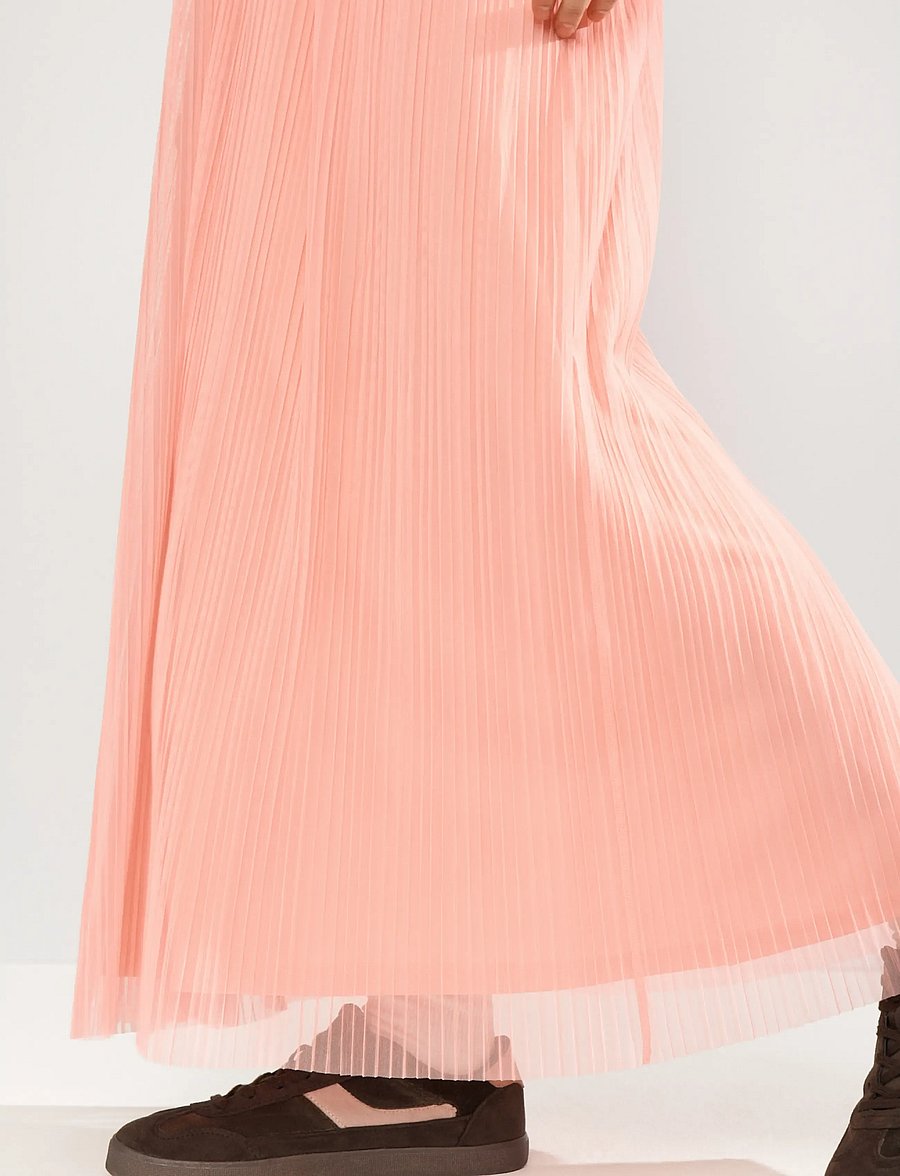 Nümph - NUMEA LONG SKIRT - faltenröcke - peony - 4