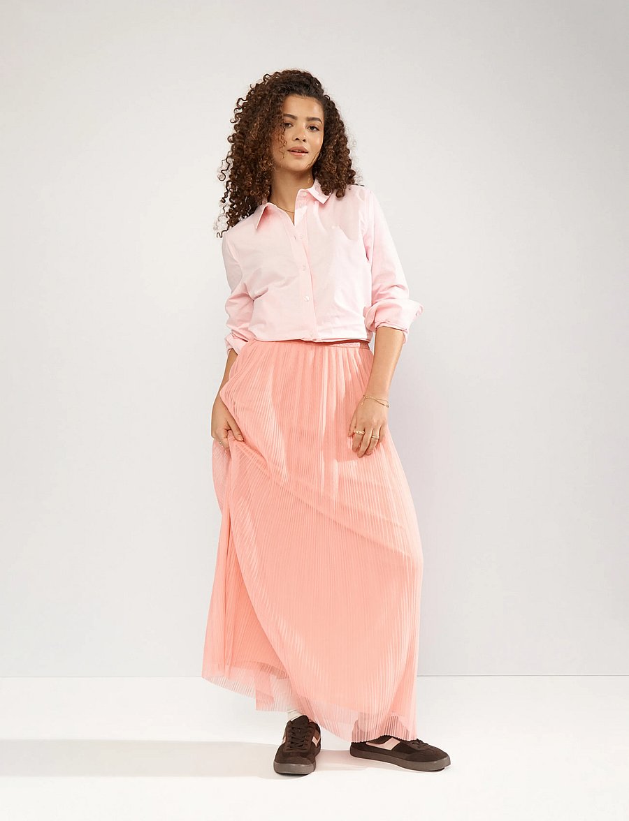 Nümph - NUMEA LONG SKIRT - faltenröcke - peony - 5