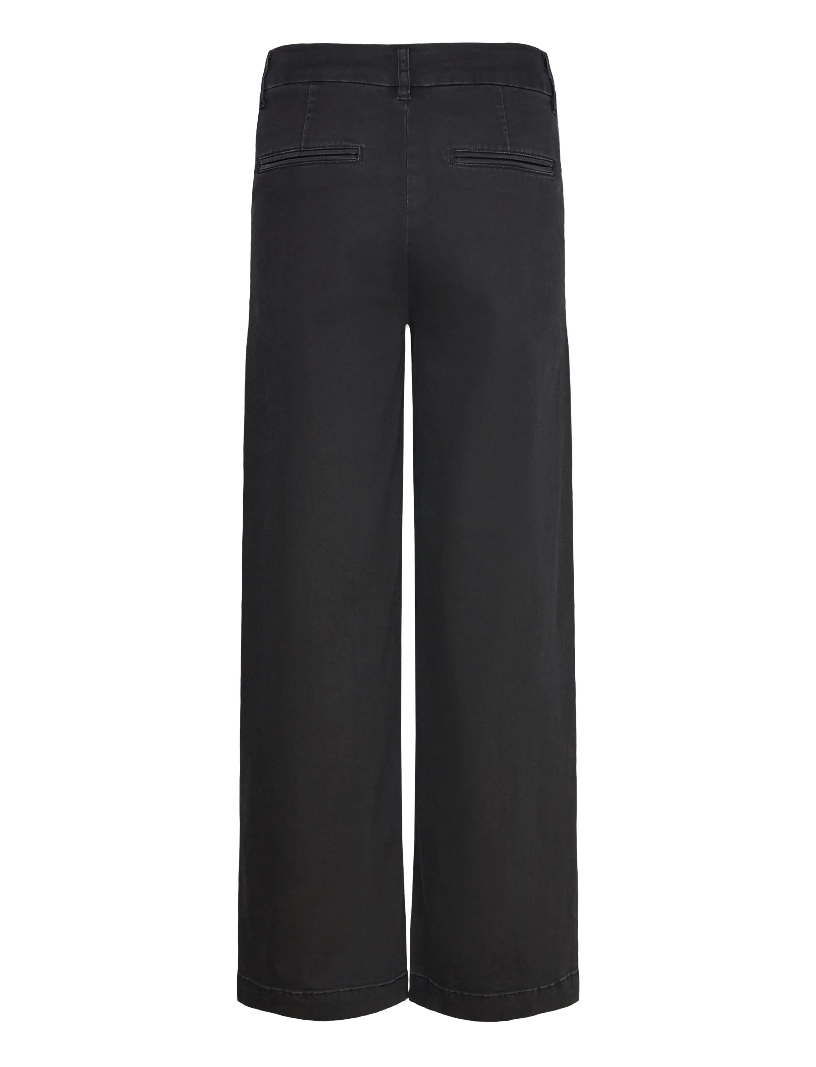 Nümph - NUAMBER PANTS SHORT BLACK - bukser med lige ben - caviar - 2