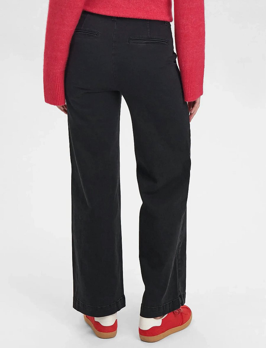 Nümph - NUAMBER PANTS SHORT BLACK - chino-püksid - caviar - 3