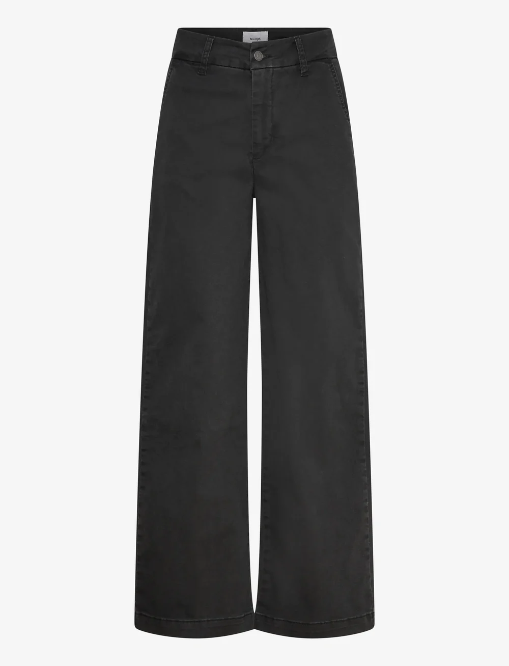 Nümph - NUAMBER PANTS LONG BLACK - chinos - caviar - 1