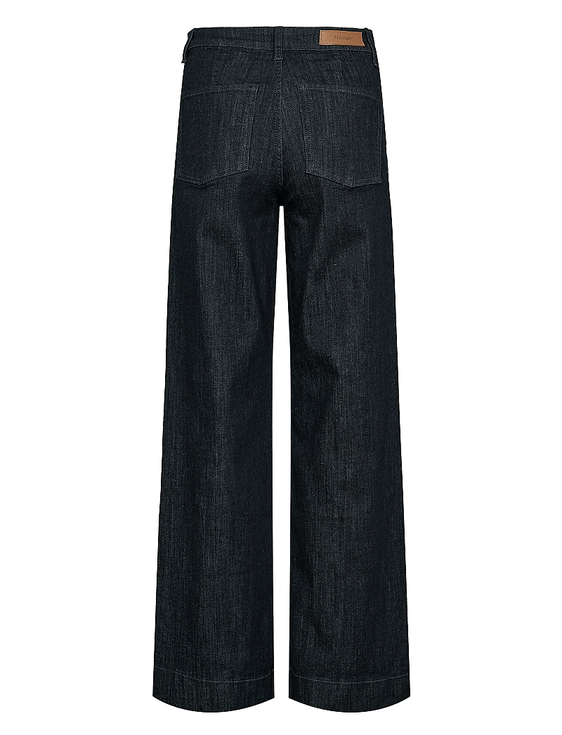 Nümph - NUPARIS PANT CROP DARK D. BLUE - straight jeans - dark denim blue - 2