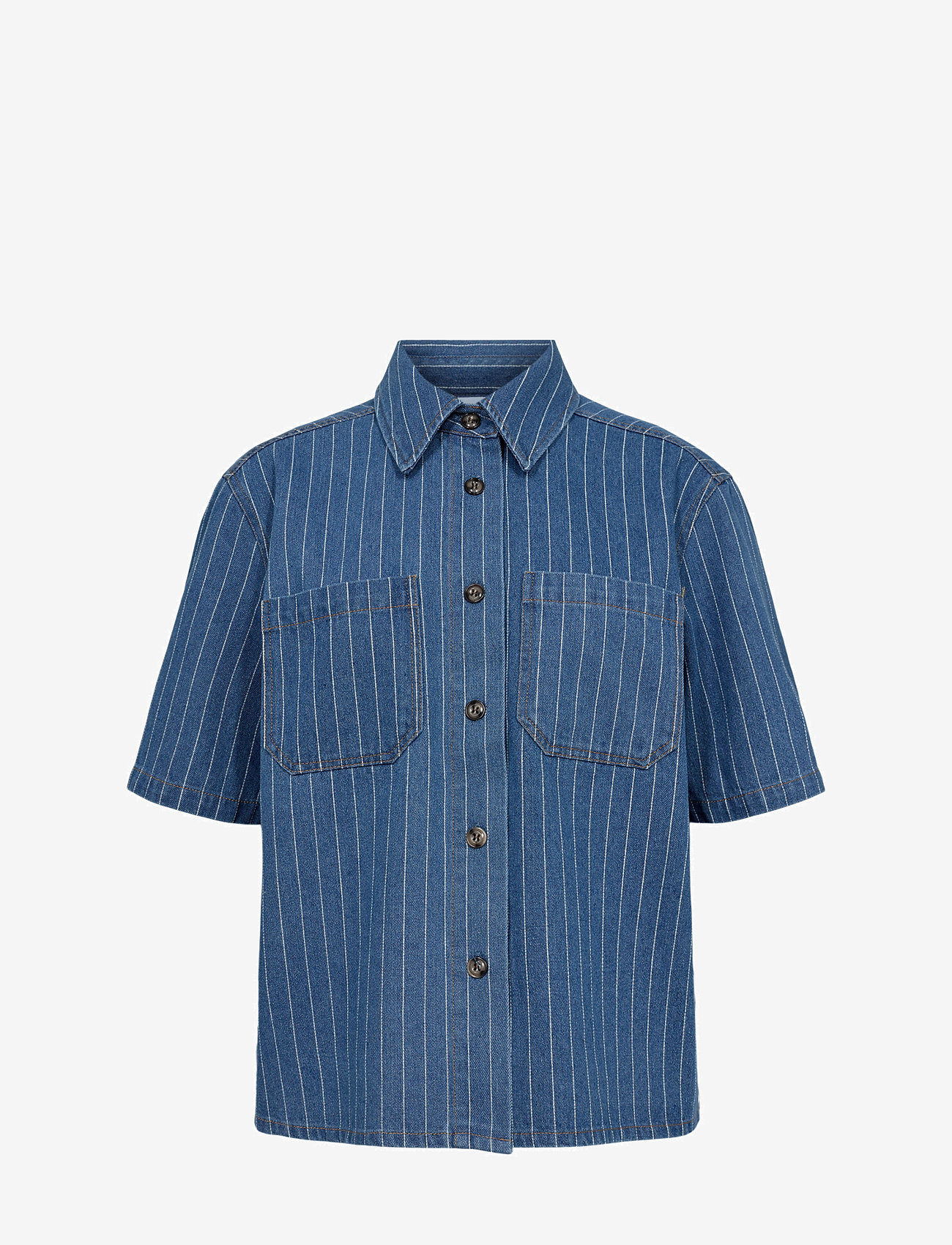 Nümph - NULUCIE SHIRT - dark blue denim - 0