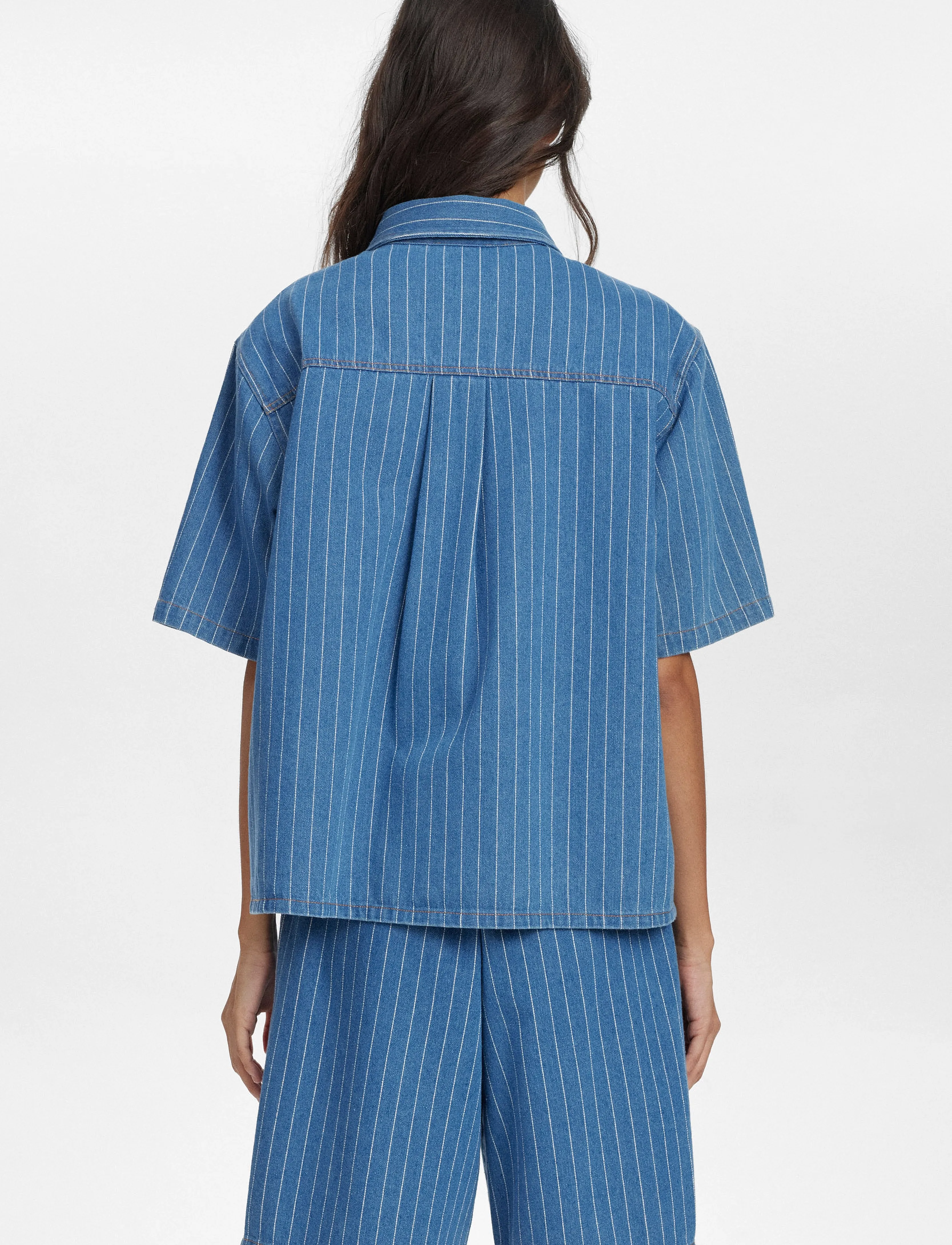 Nümph - NULUCIE SHIRT - dark blue denim - 3