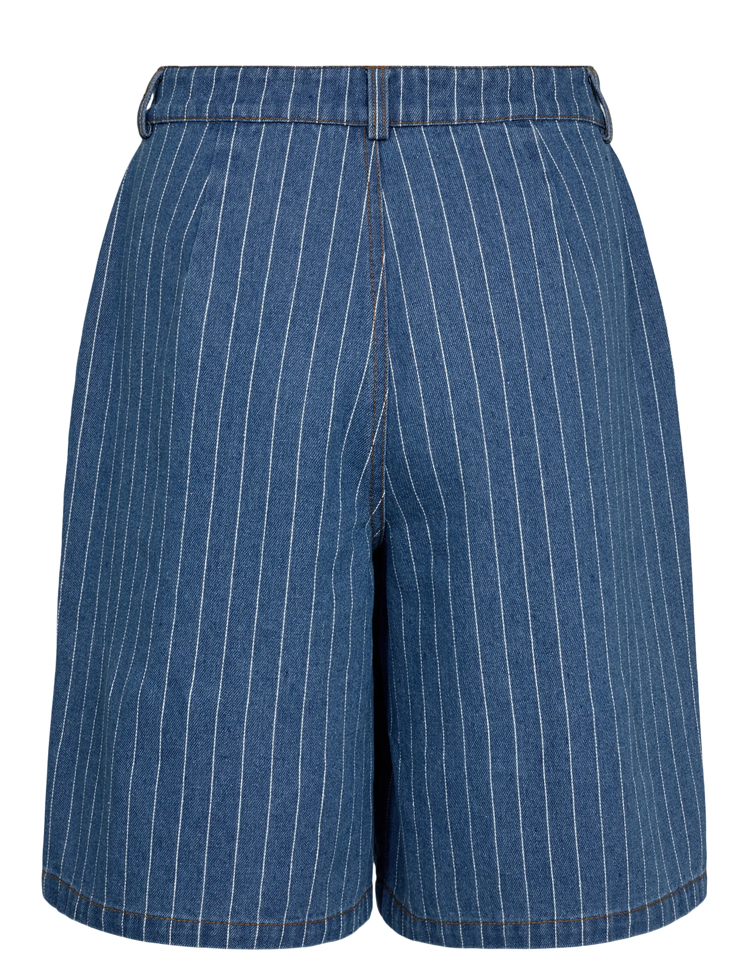 Nümph - NULUCIE SHORTS - dark blue denim - 1