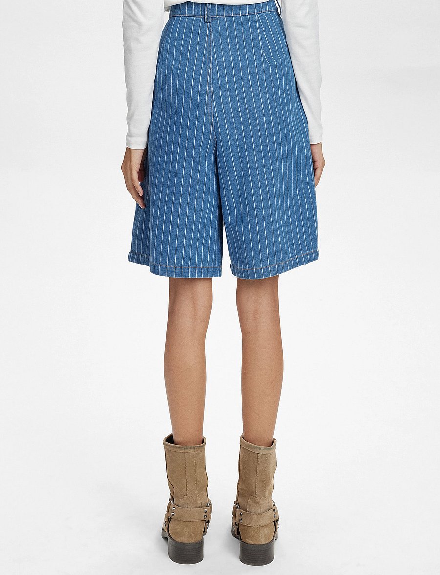 Nümph - NULUCIE SHORTS - jeansshorts - dark blue denim - 3
