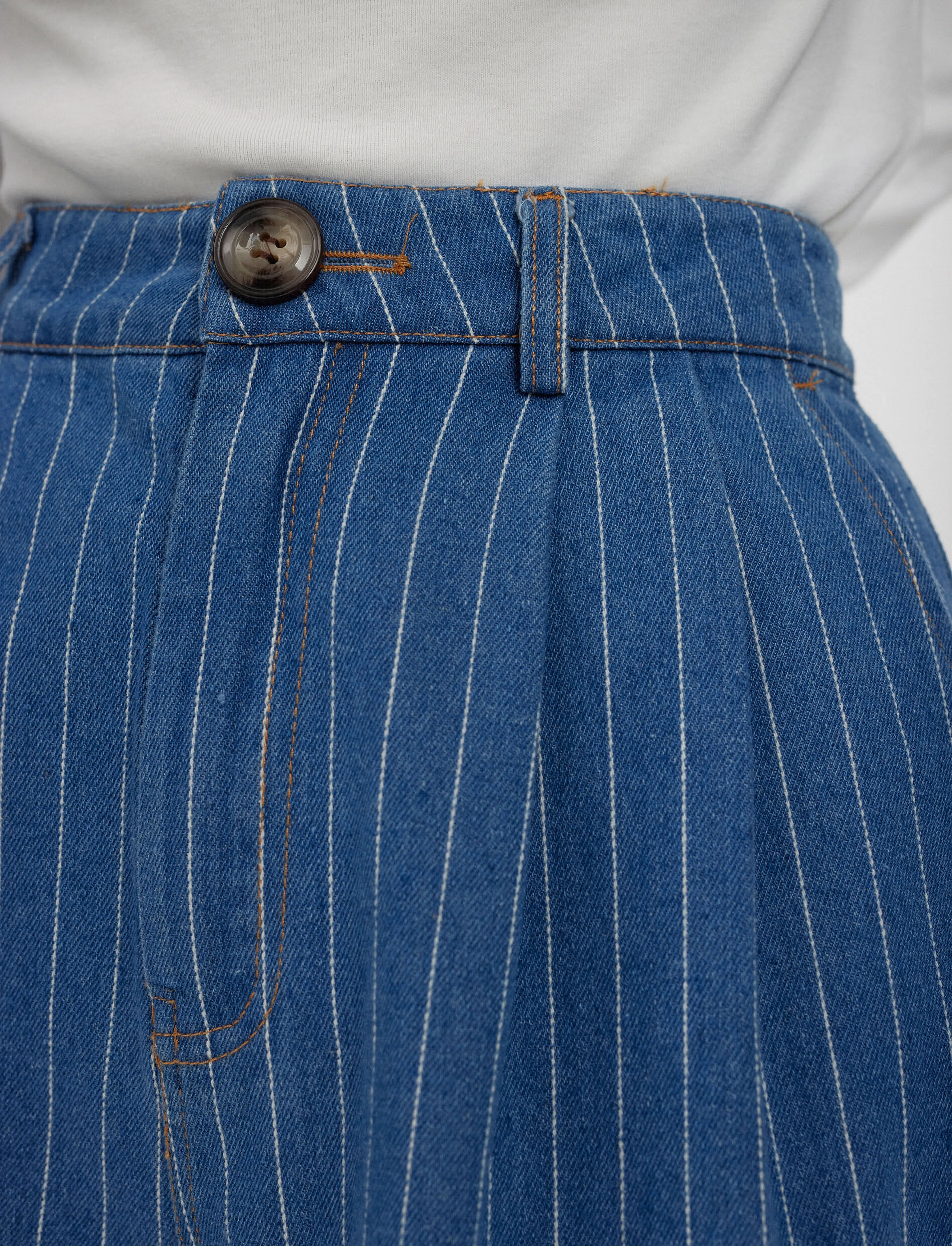 Nümph - NULUCIE SHORTS - dark blue denim - 5