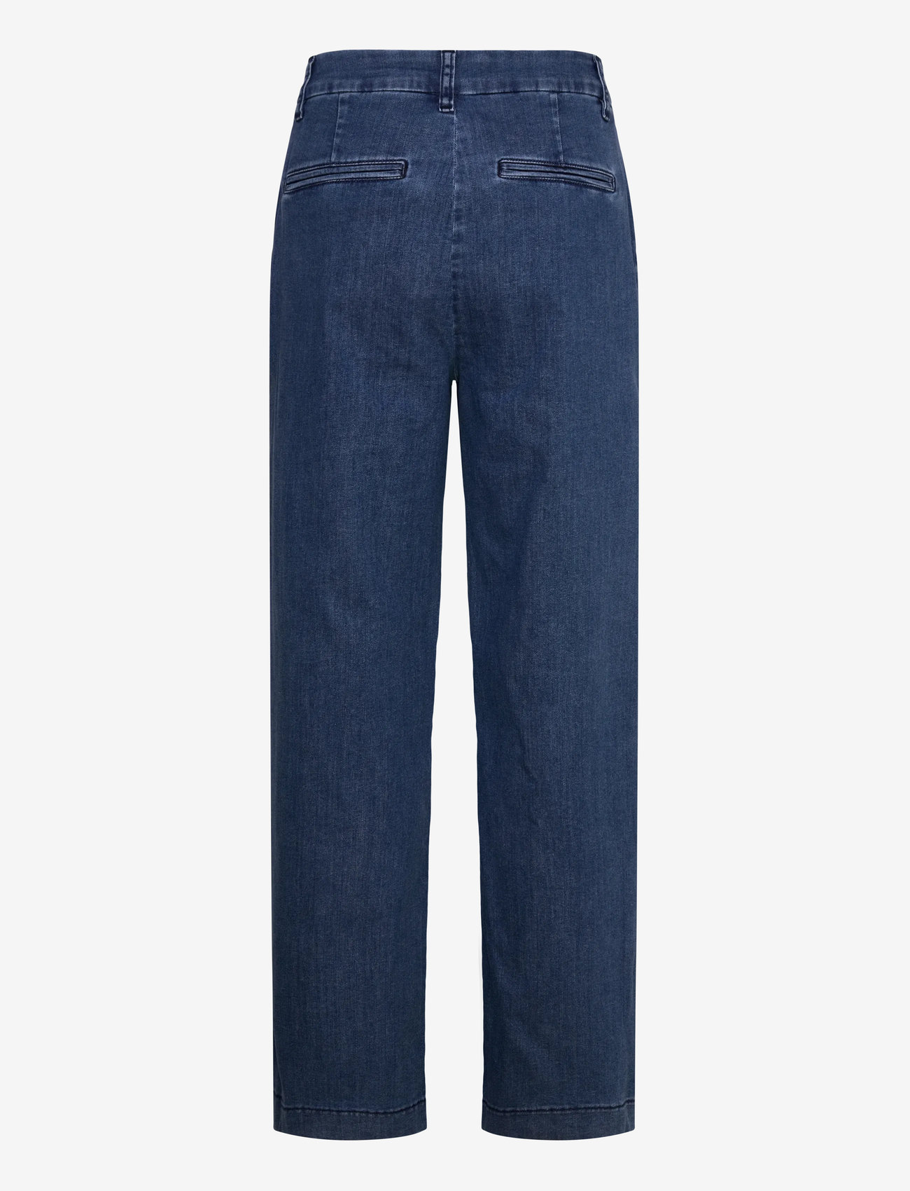 Nümph - NUAMBER PANTS SHORT - straight jeans - medium blue denim - 1