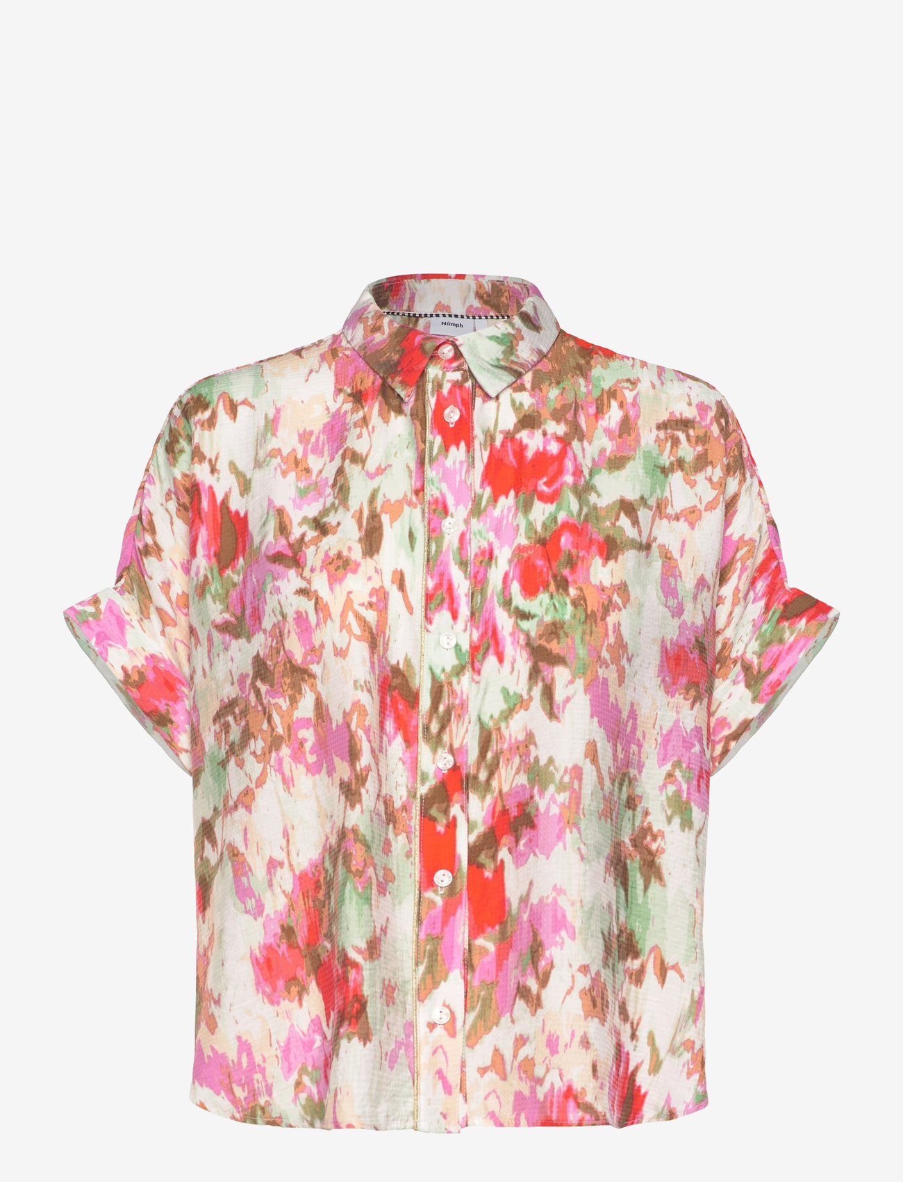 Nümph - NUVINNIE SS BOW SHIRT - pristine - 3