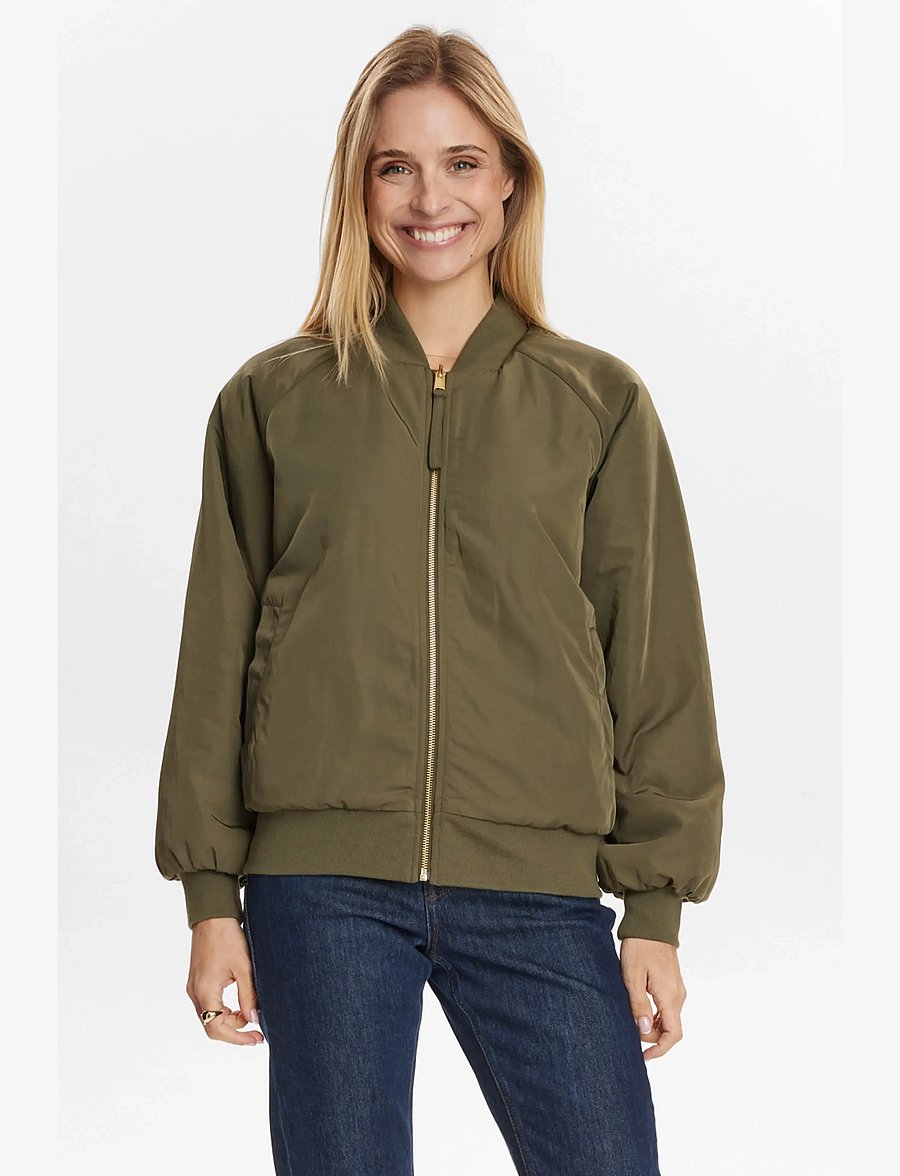 Nümph - NUETERA REVERSIBLE JACKET - frühlingsjacken - grape leaf - 3