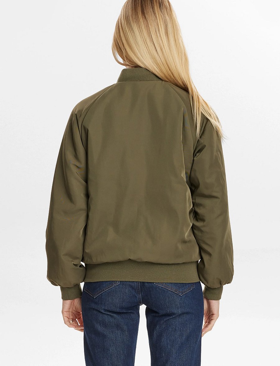 Nümph - NUETERA REVERSIBLE JACKET - frühlingsjacken - grape leaf - 4