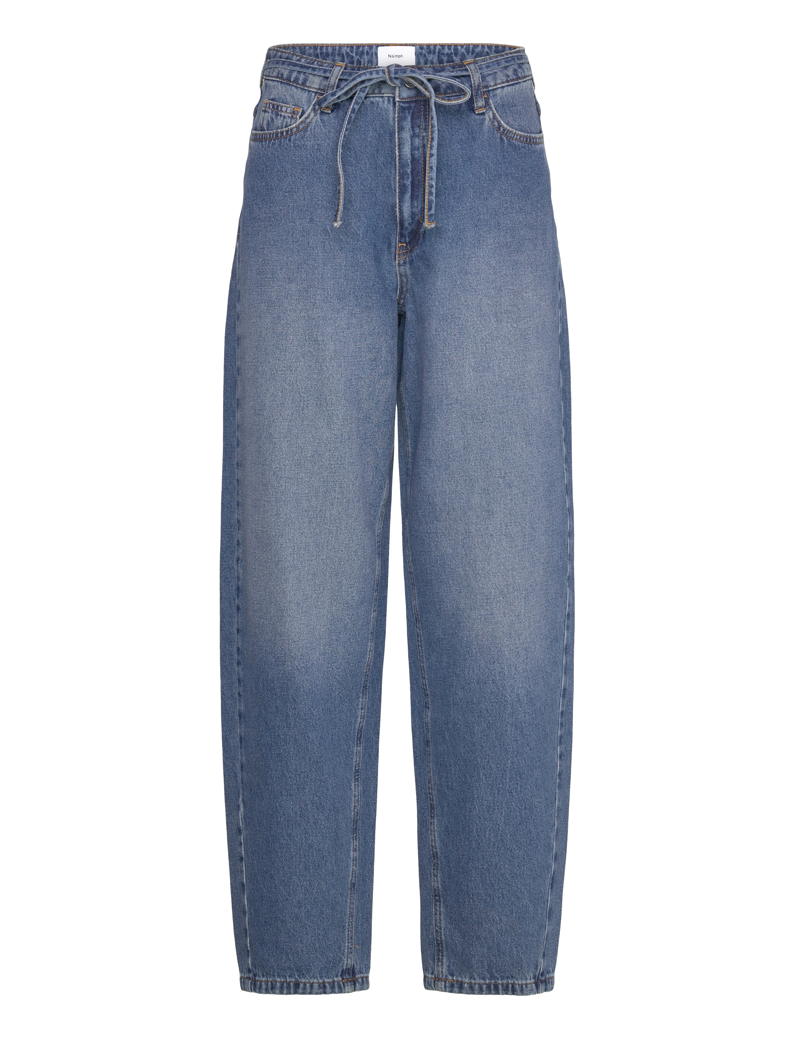 Nümph Nutokyo Long Jeans, 38, Blue, Jeans > Boyfriend-Jeans, Dame
