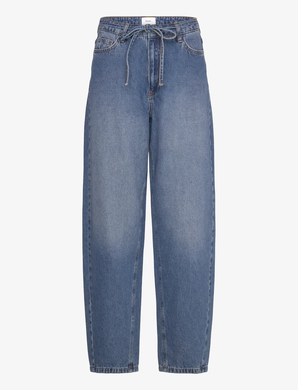 Nümph - NUTOKYO LONG JEANS - boyfriend jeans - medium blue denim - 0